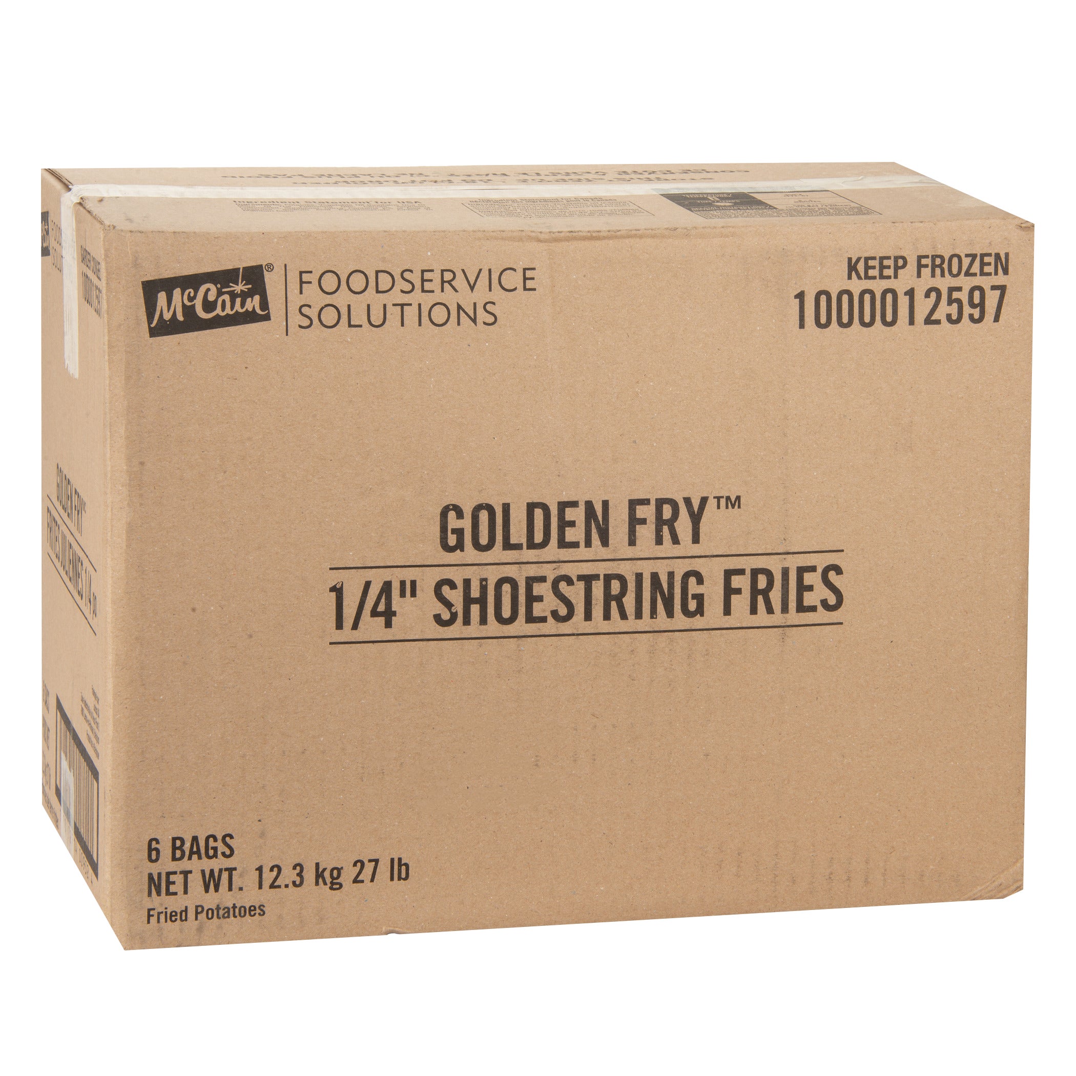 1/4¨ SHOESTRING CUT 6/4.5 LB FRIES - Image 1