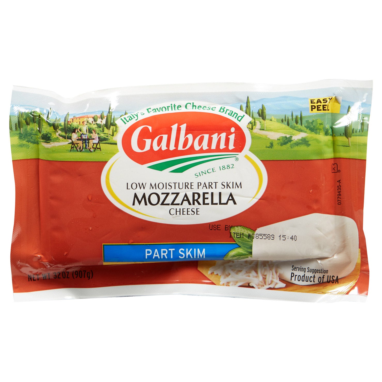 GALBANI PART SKIM MOZZARELLA 2 POUNDS
