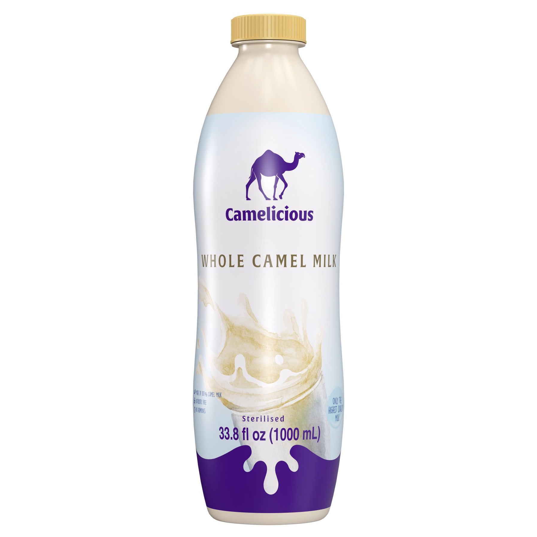 CAMELICIOUS WHOLE CAMEL MILK 1 LITER - Image 1