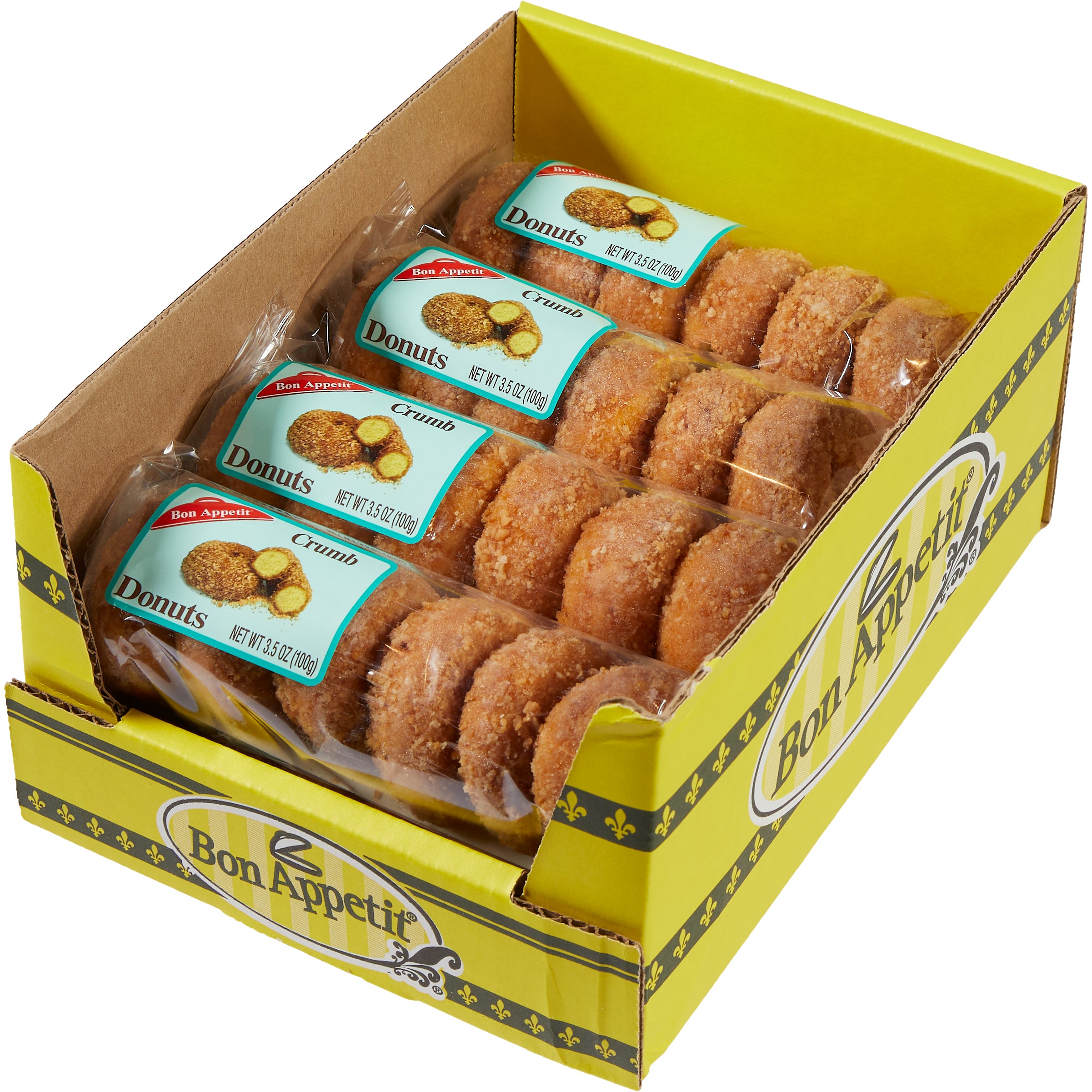 BON APPETIT CRUMB DONUTS 8/6CT - Image 1