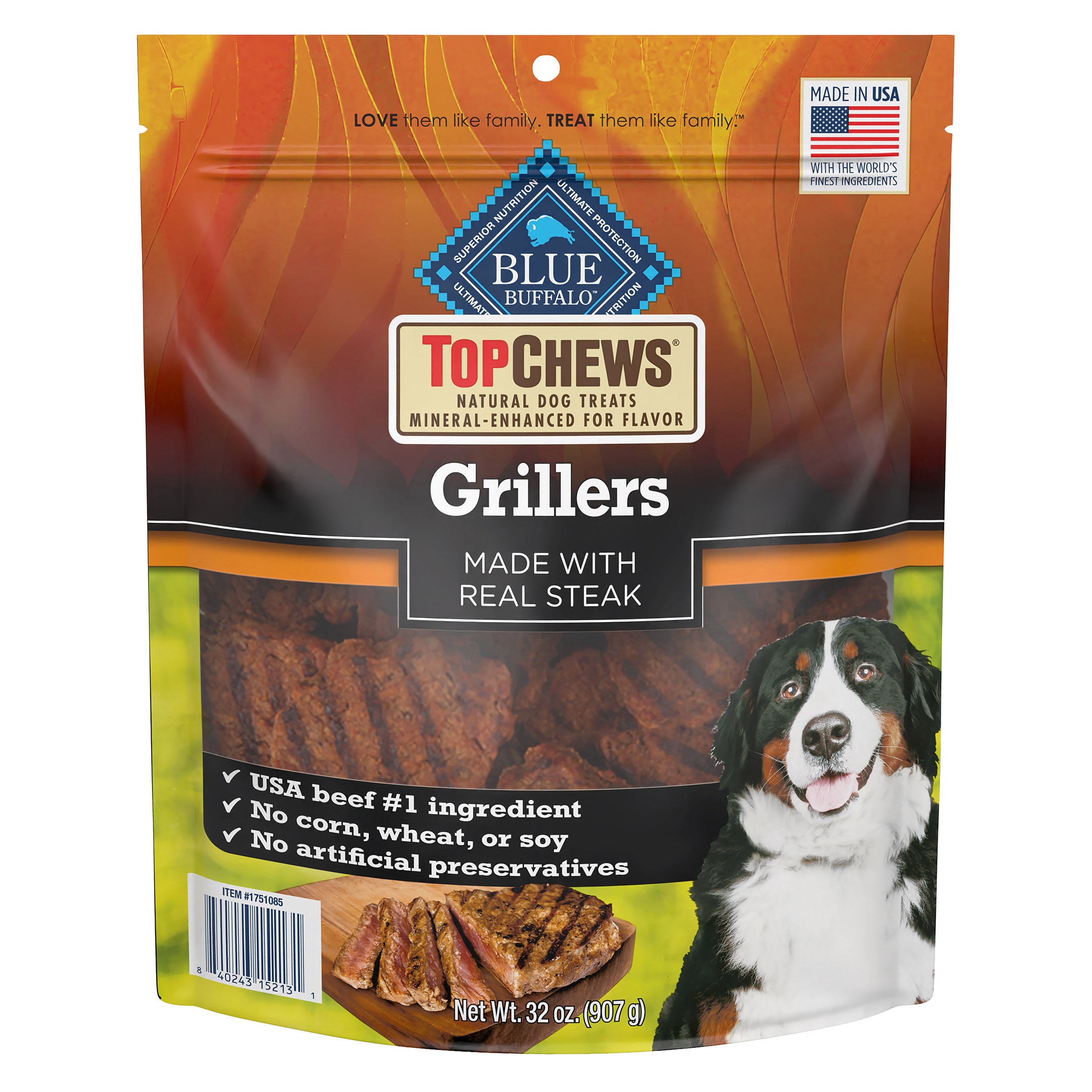 TOP CHEWS STEAK GRILLERS 32 OZ
