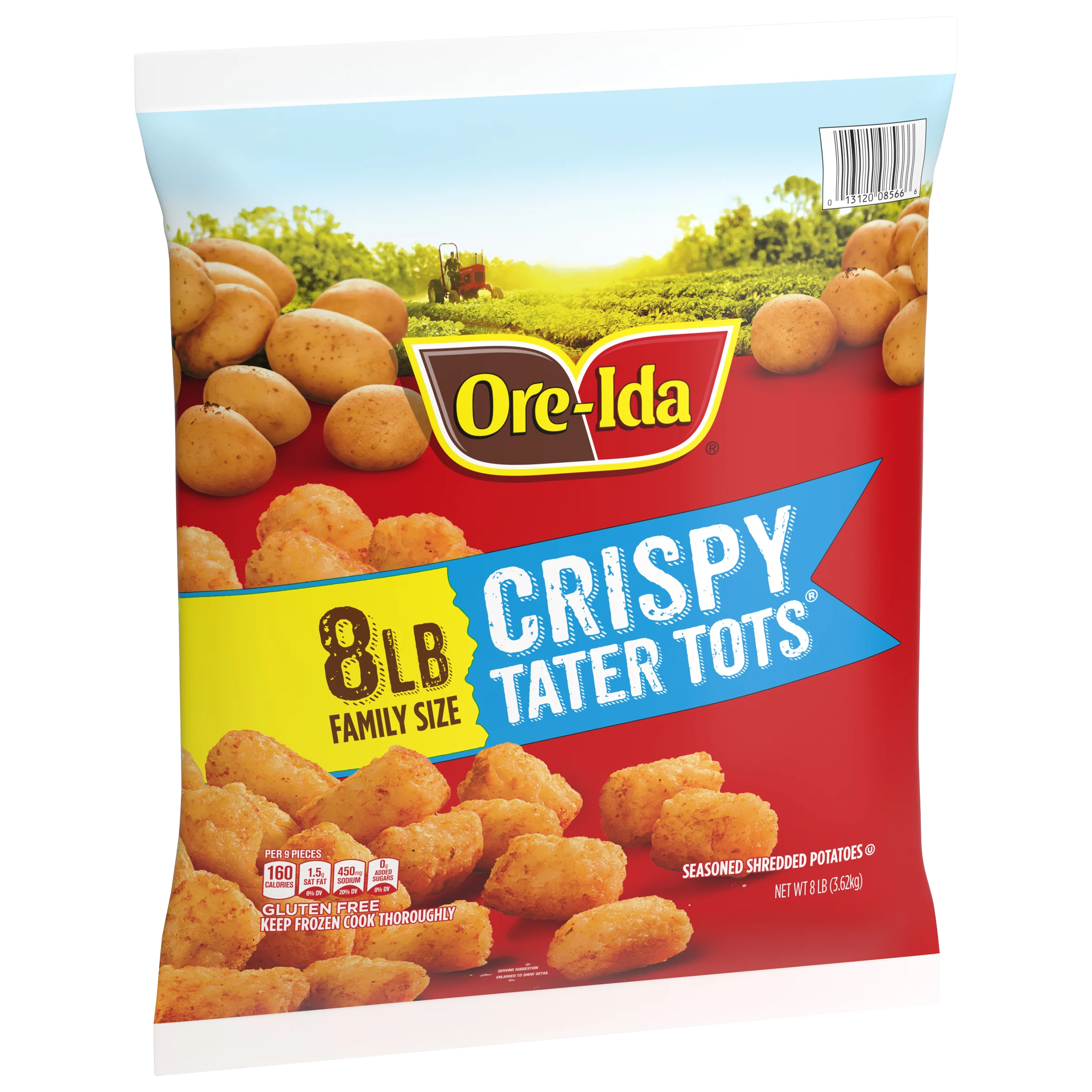 Ore-Ida Tater Tots 8 Pound Bag - Image 1