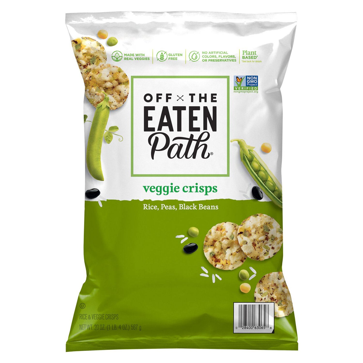 OFF THE EATEN PATH VEGGIE MOSAIC CHIPS 20 OZ