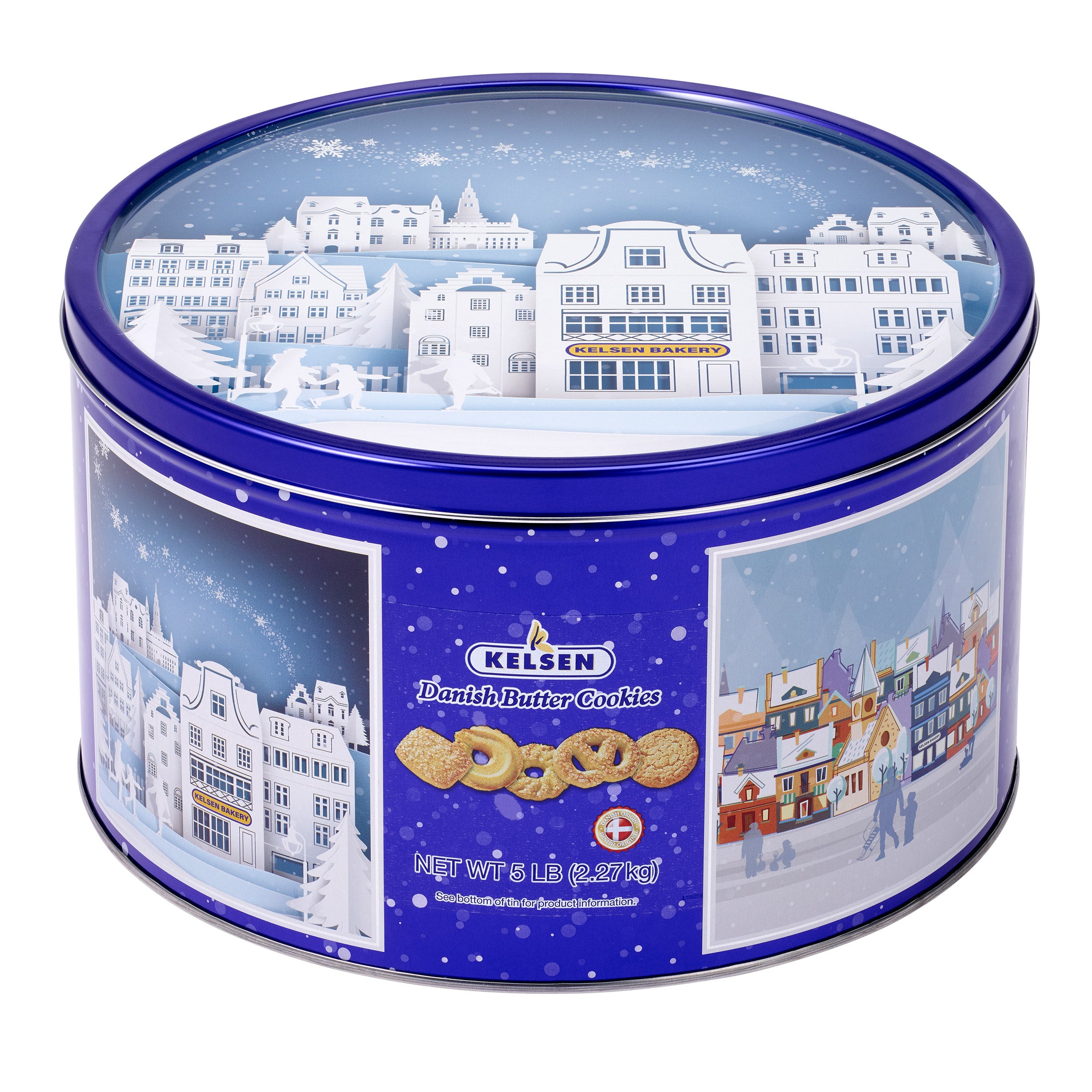 KELSEN DANISH BUTTER COOKIES 80 OUNCES