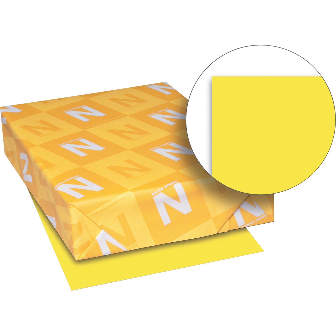 NEENAH ASTROBRIGHT LEMON WAU21011 500CT