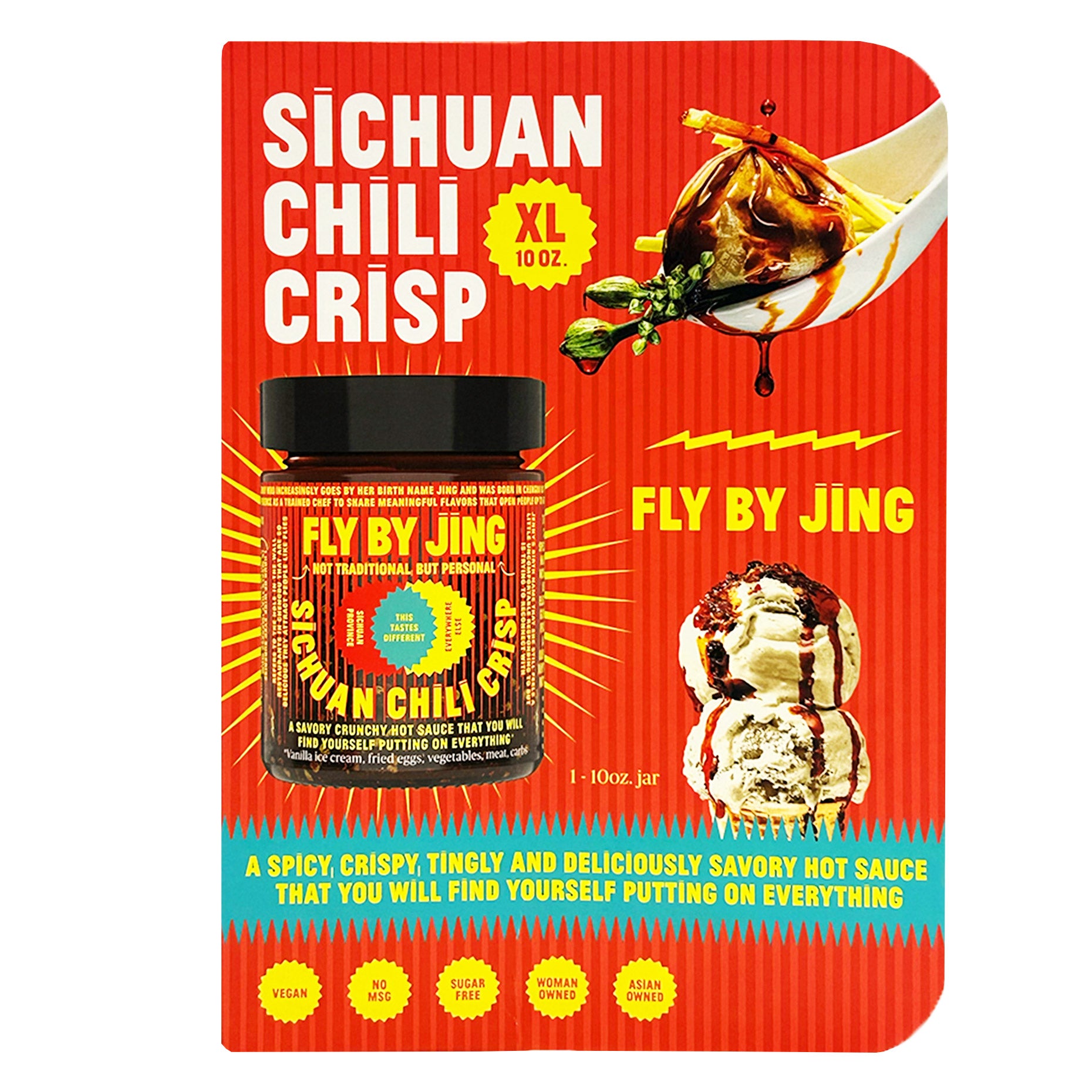 FLY BY JING SICHUAN CHILI CRISP 10 OUNCES