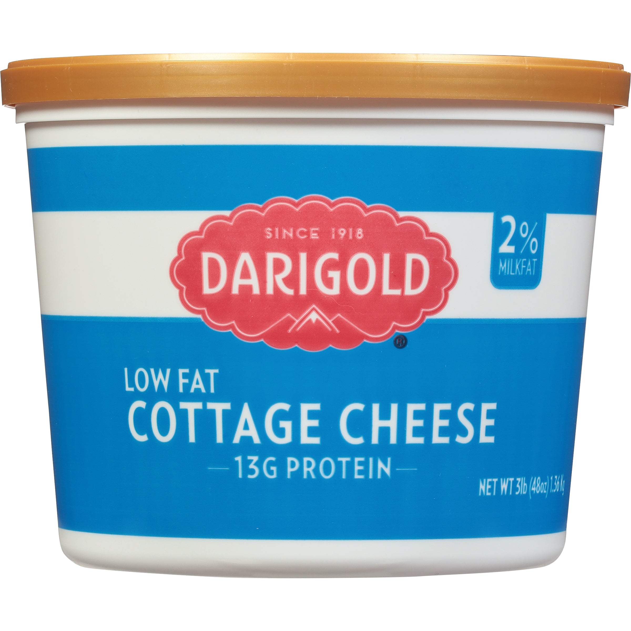 DARIGOLD LOW FAT COTTAGE CHEESE 48 OZ - Image 1