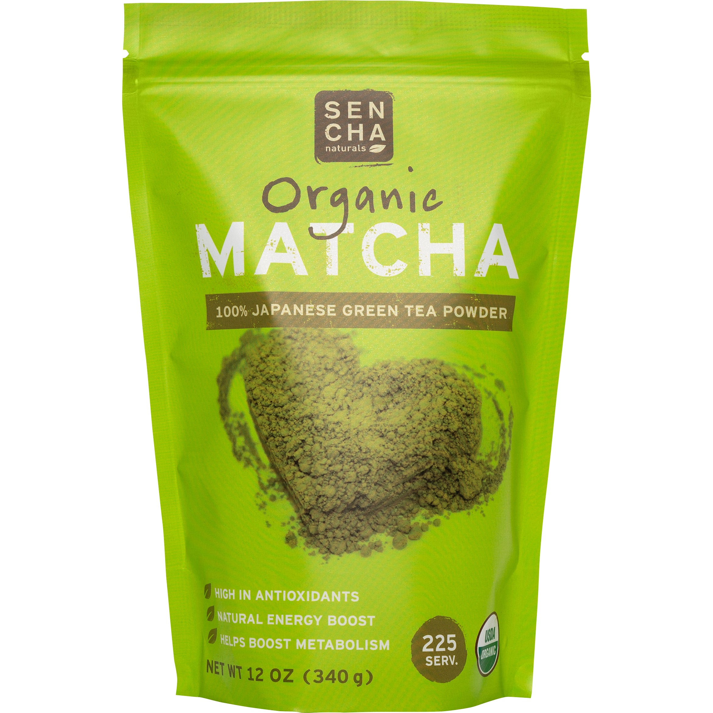 ORGANIC MATCHA GREEN TEA POWDER 12 OUNCES - Image 1