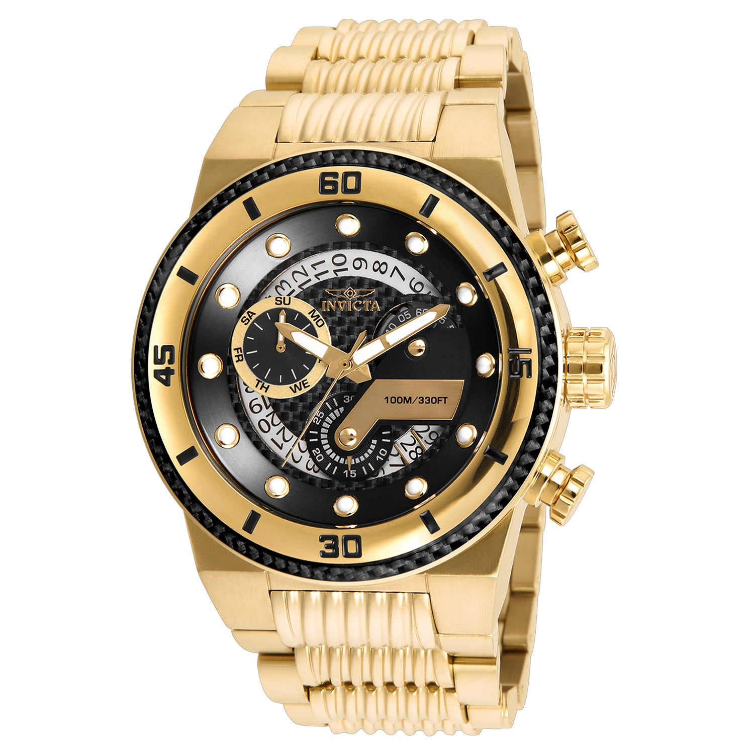 INVICTA PRO DIVER HAMMERHEAD STAINLESS STEEL DIAL MENS WATCH