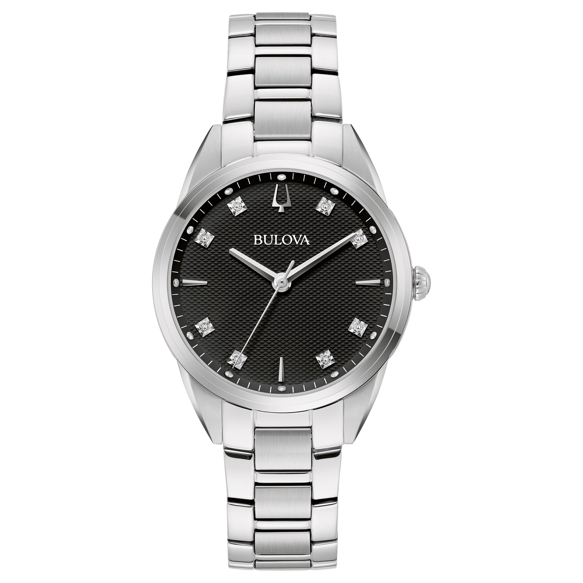 BULOVA DRESS CLASSIC STAINLESS STEEL LADIES QUARTZ WATCH