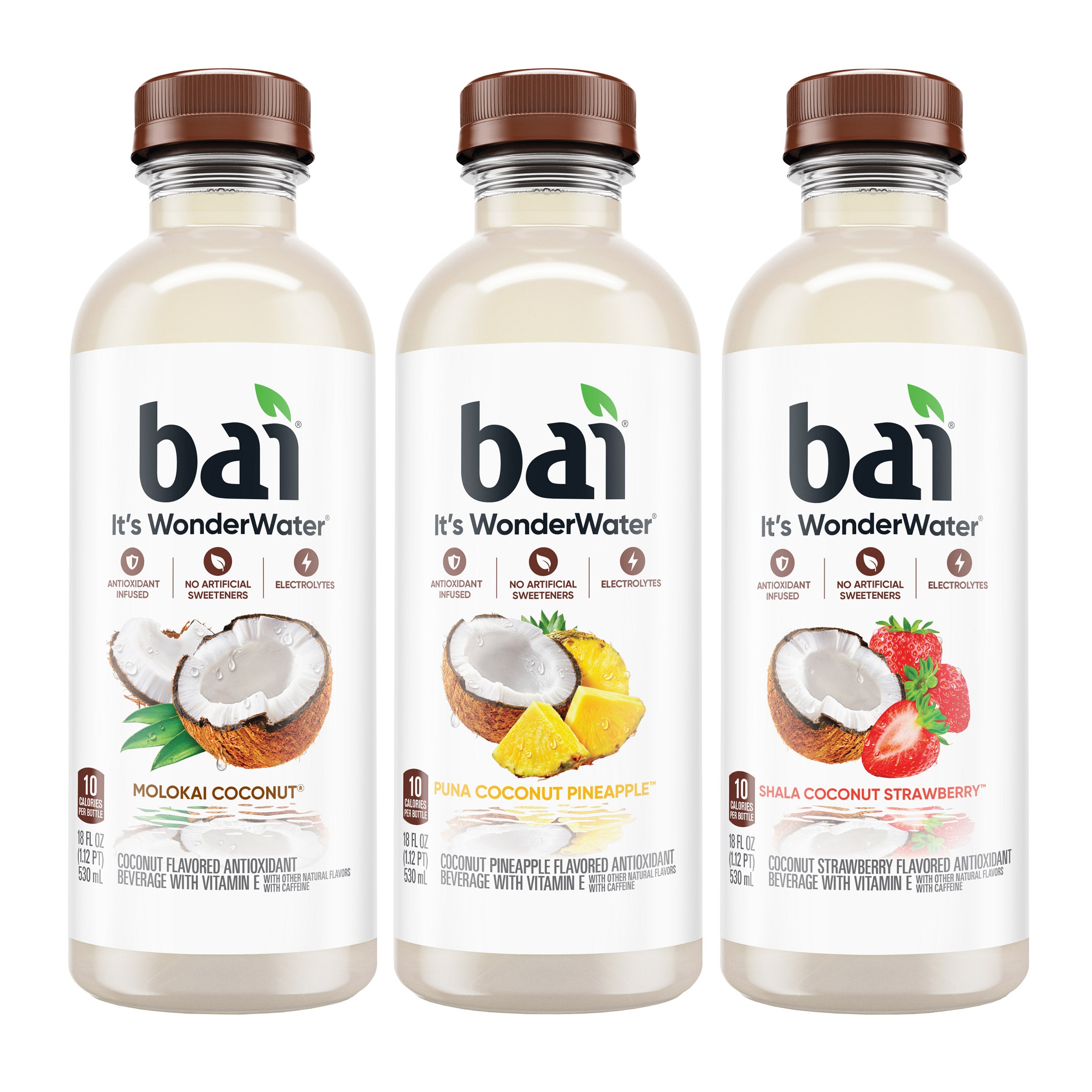 BAI COCONUT VARIETY PACK 20/18 OUNCE BOTTLES - Image 1