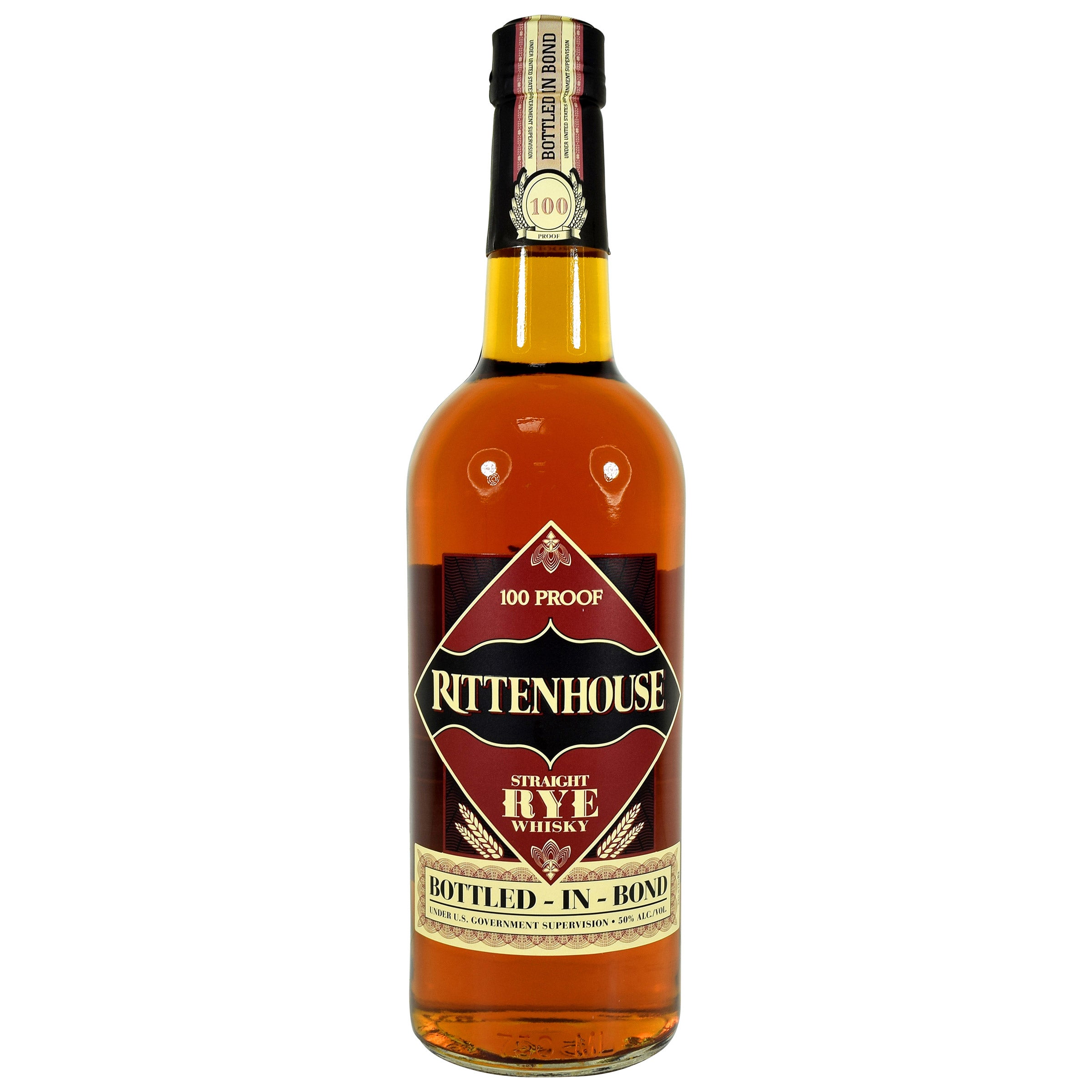 RITTENHOUSE STRAIGHT RYE WHISKEY KENTUCKY 750ML