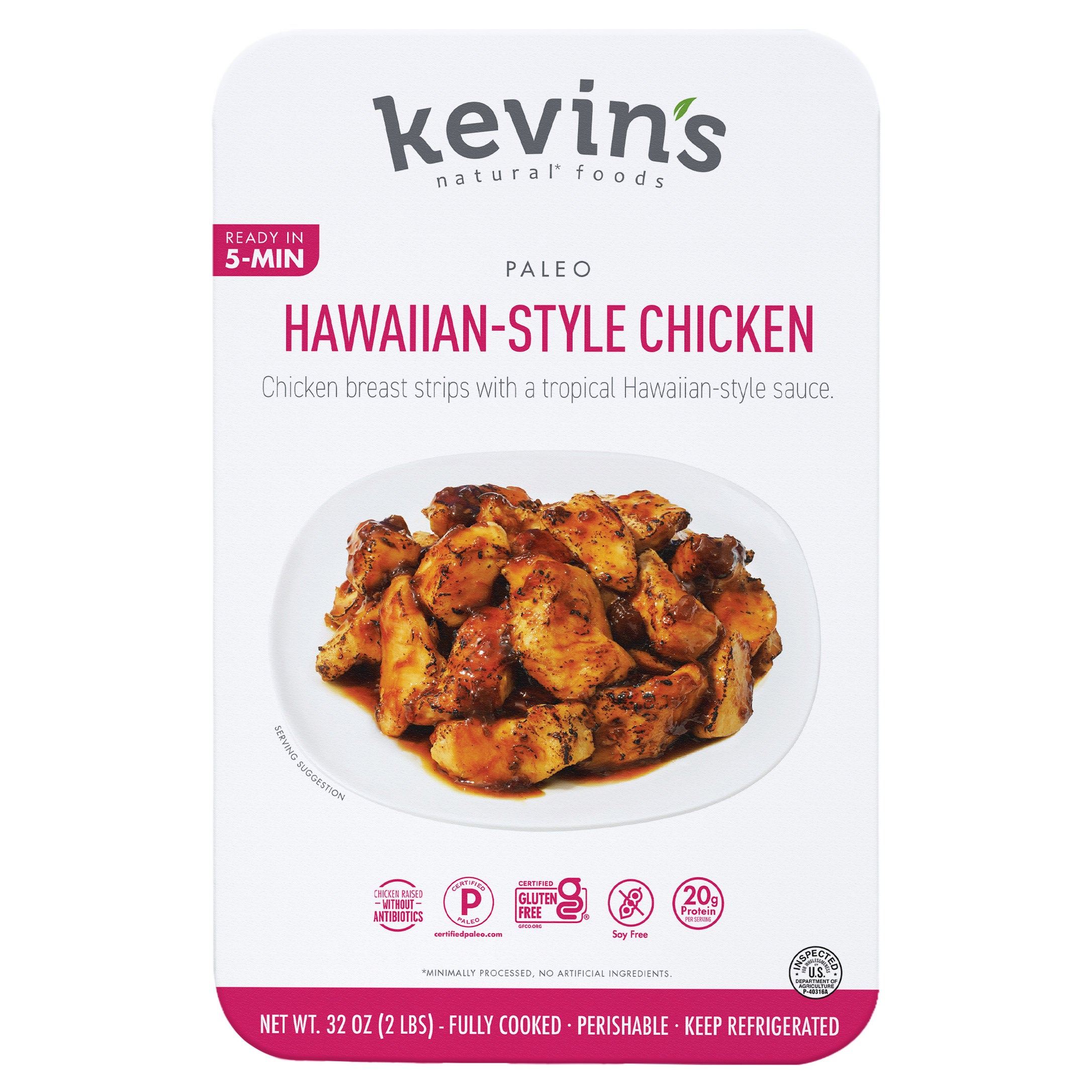 KEVIN'S HAWAIIAN STYLE CHICKEN 32 OZ