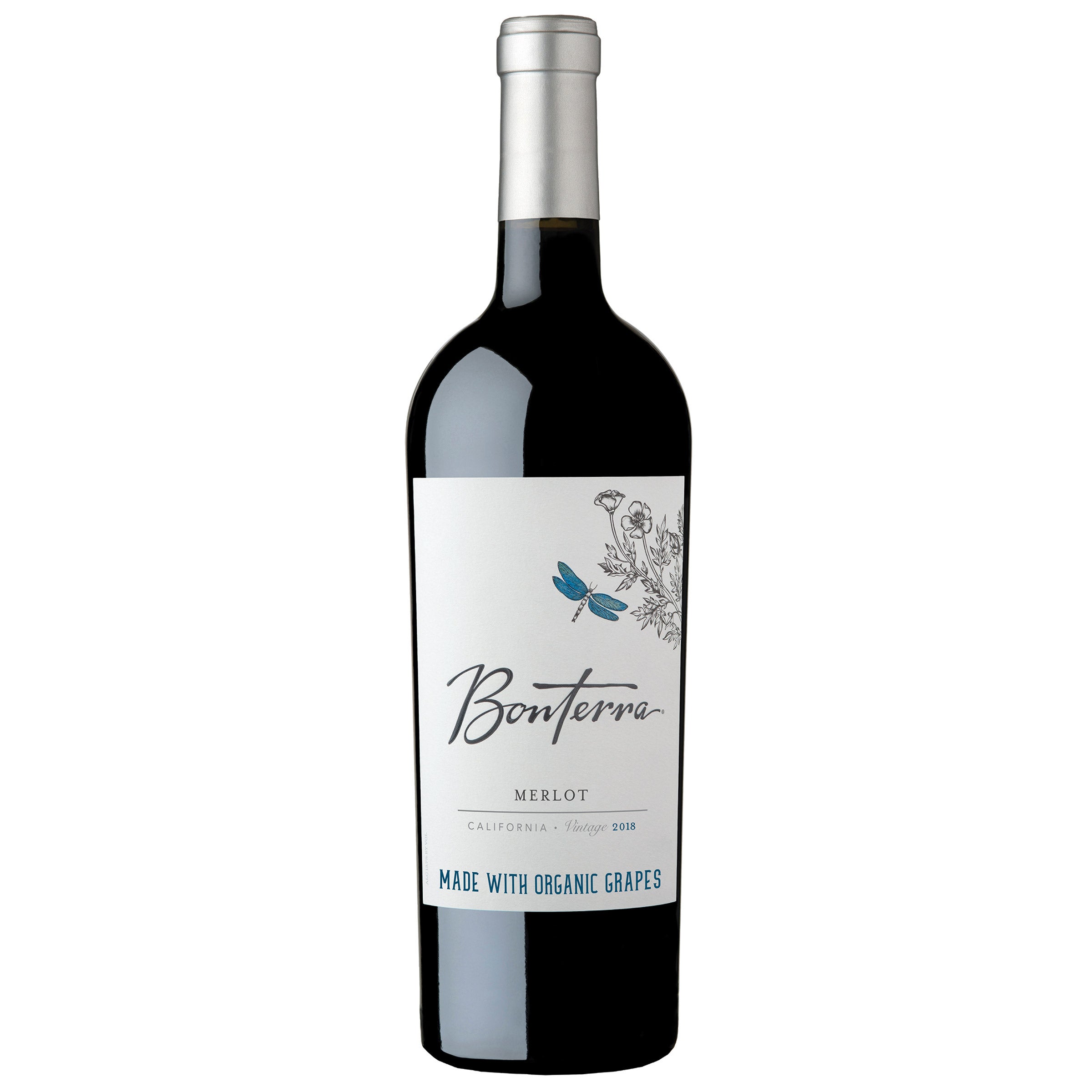 BONTERRA MERLOT (DC) MADE W/ORGANIC GRAPES CALIFORNIA 750ML
