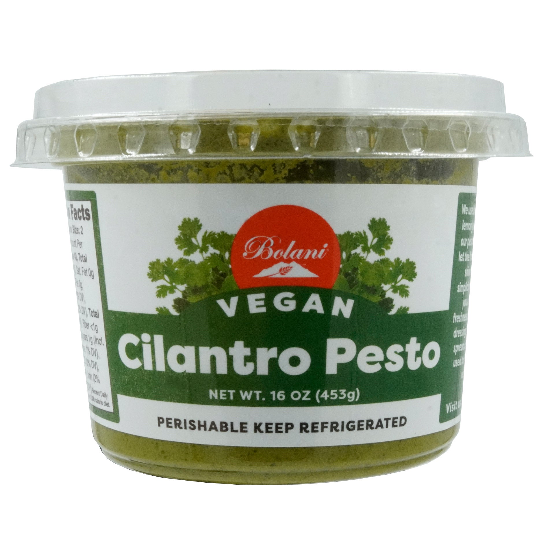 BOLANI CILANTRO PESTO SAUCE 16 OZ