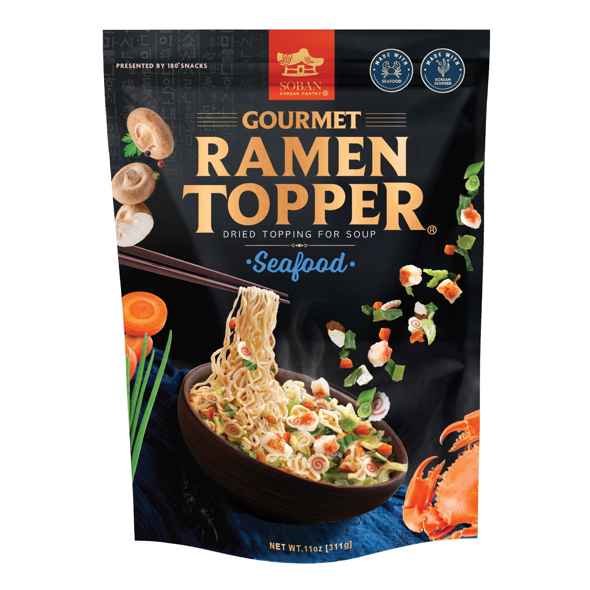 SOBAN KOREAN PANTRY GOURMET RAMEN TOPPER 11 OZ
