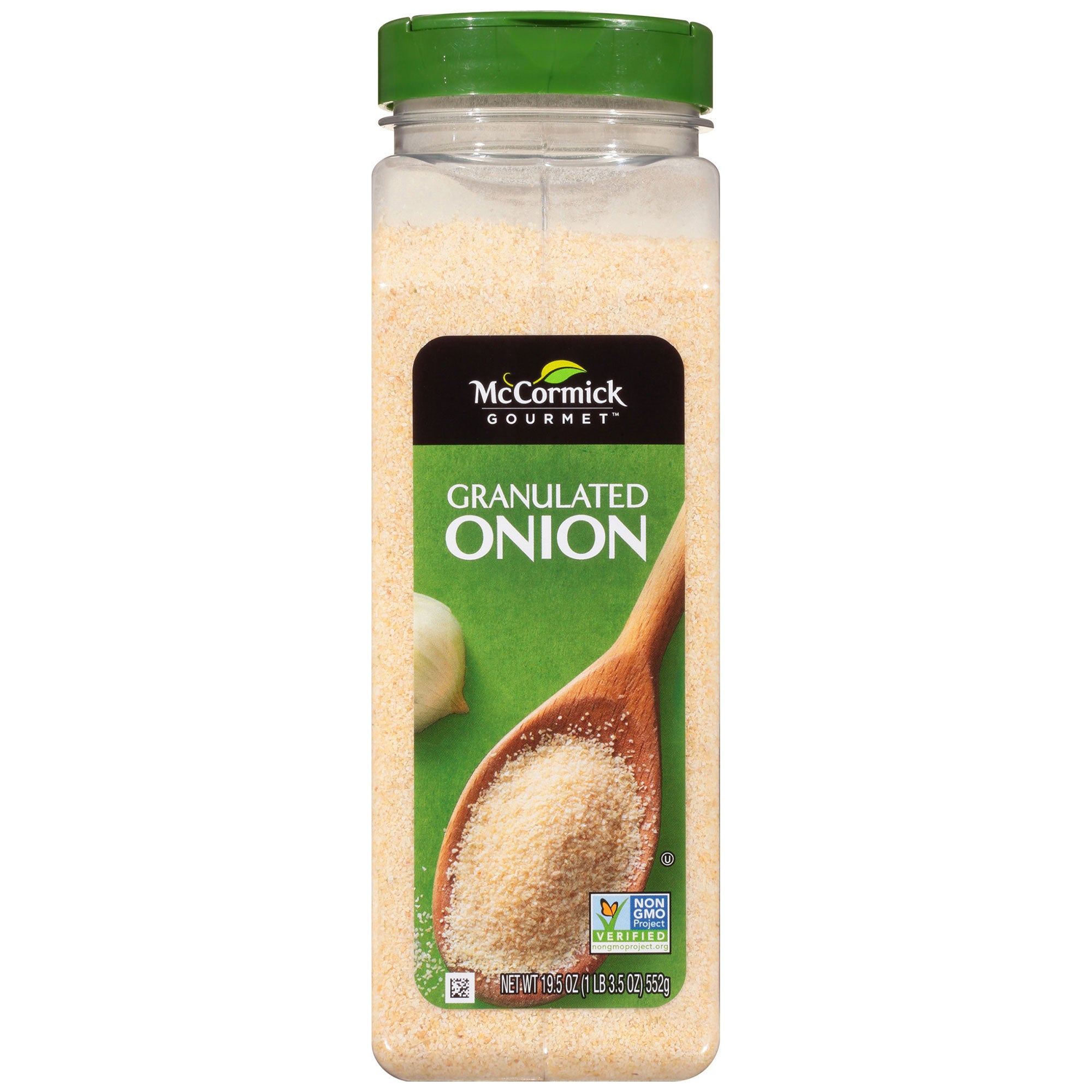 MCCORMICK GOURMET GRANULATED ONION 19.5 0Z (1.22 LBS)