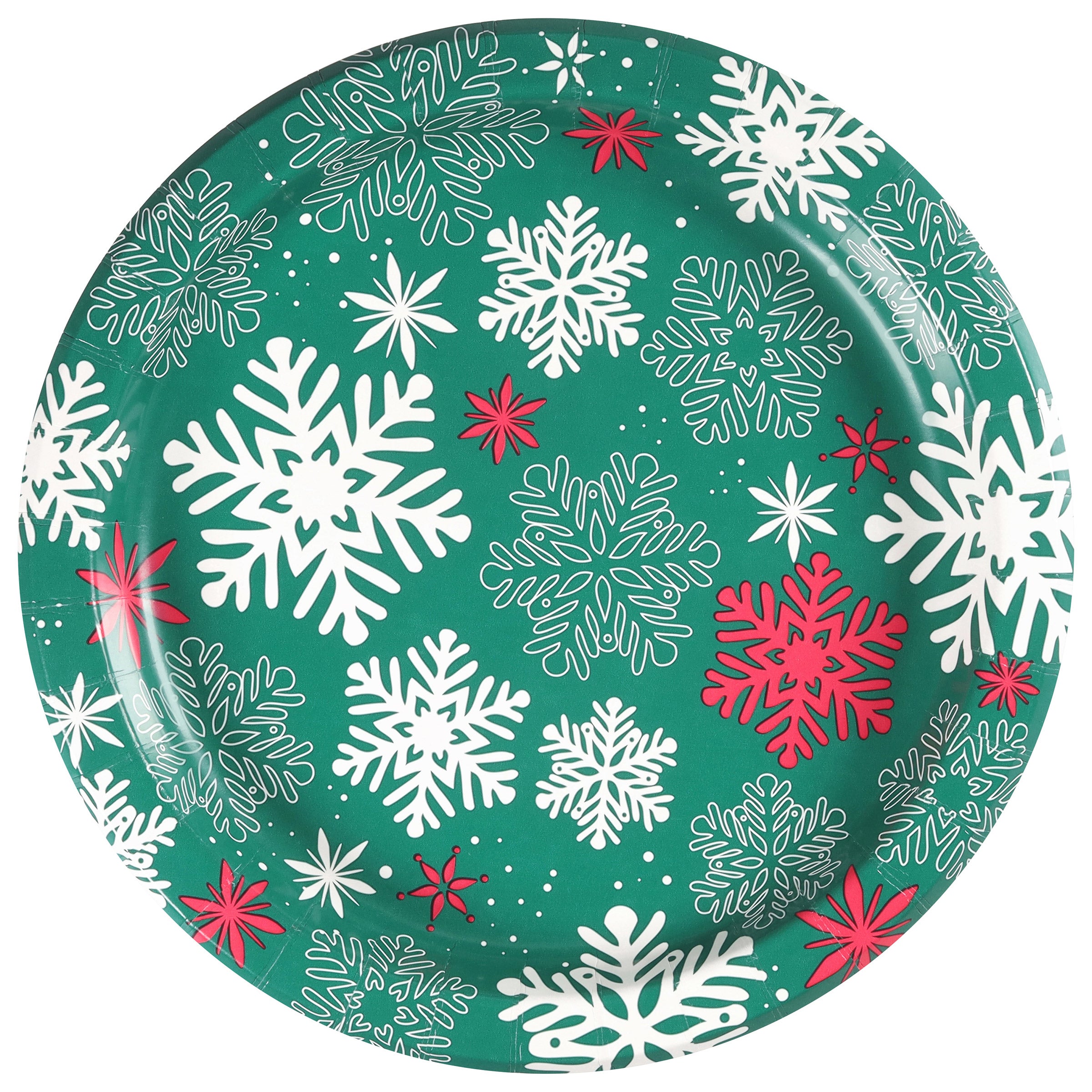 HUTAMAKI PIZAZZ 10¨ WINTER PLATE 100 CT - Image 1