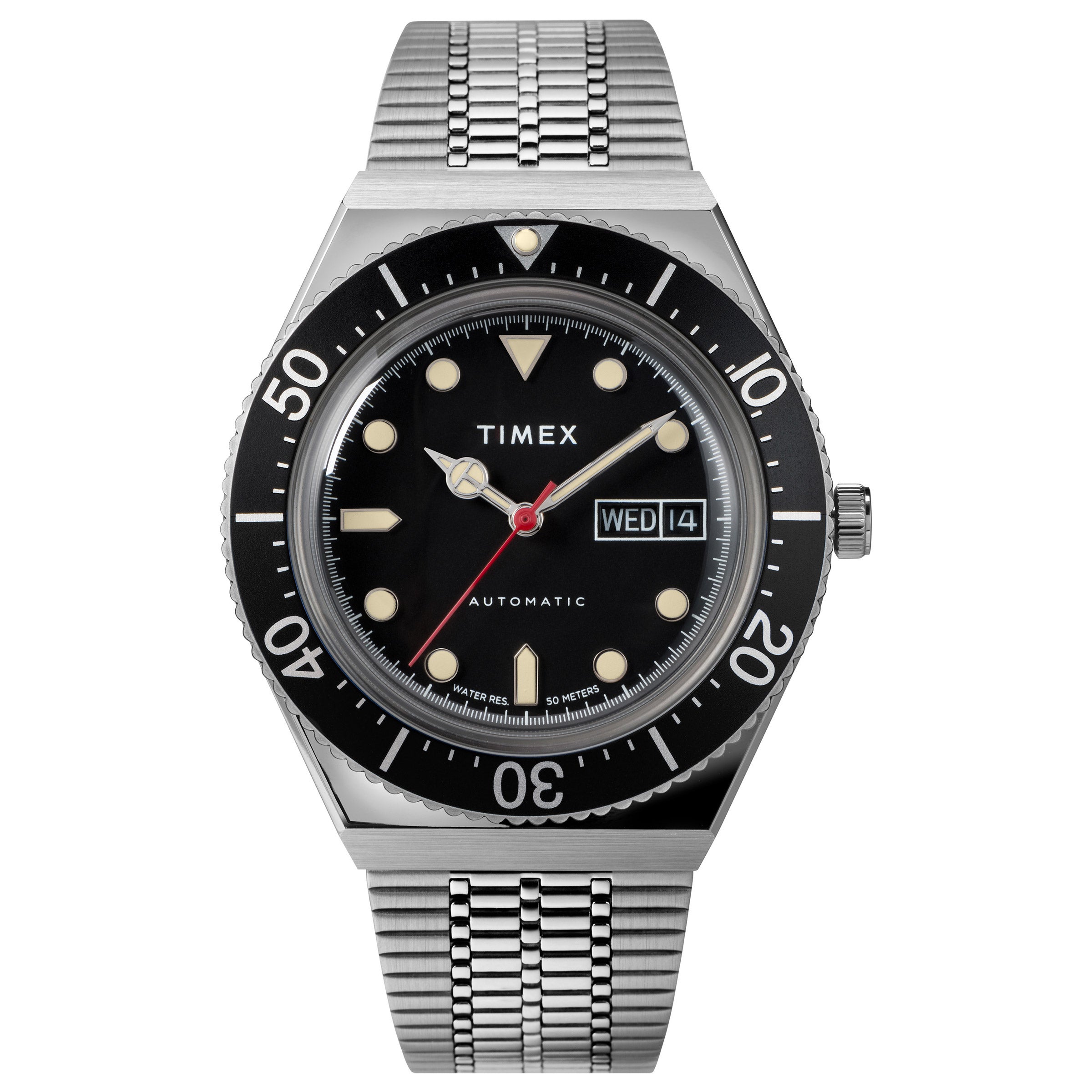 TIMEX M79 STAINLESS STEEL AUTOMATIC MENS WATCH - Image 1