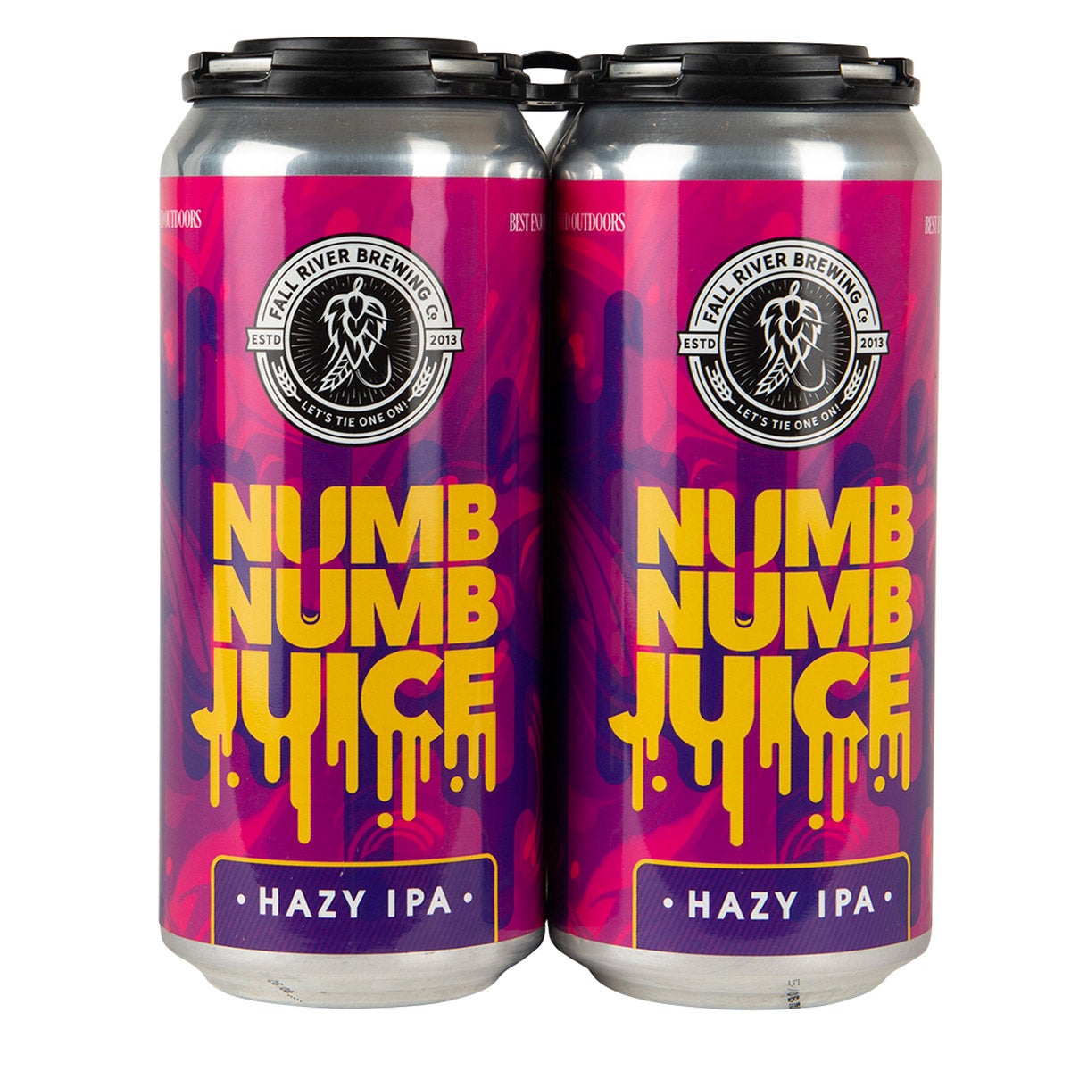 FALL RIVER BREWING NUMB NUMB JUICE HAZY IPA 4/16OZ