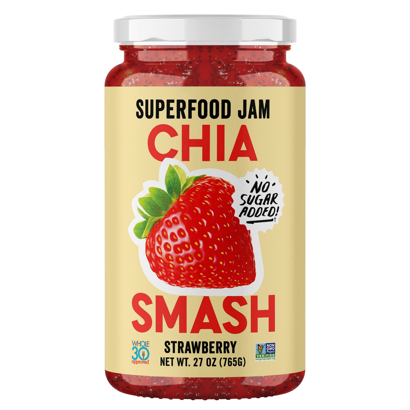 CHIA SMASH STRAWBERRY JAM 27 OZ