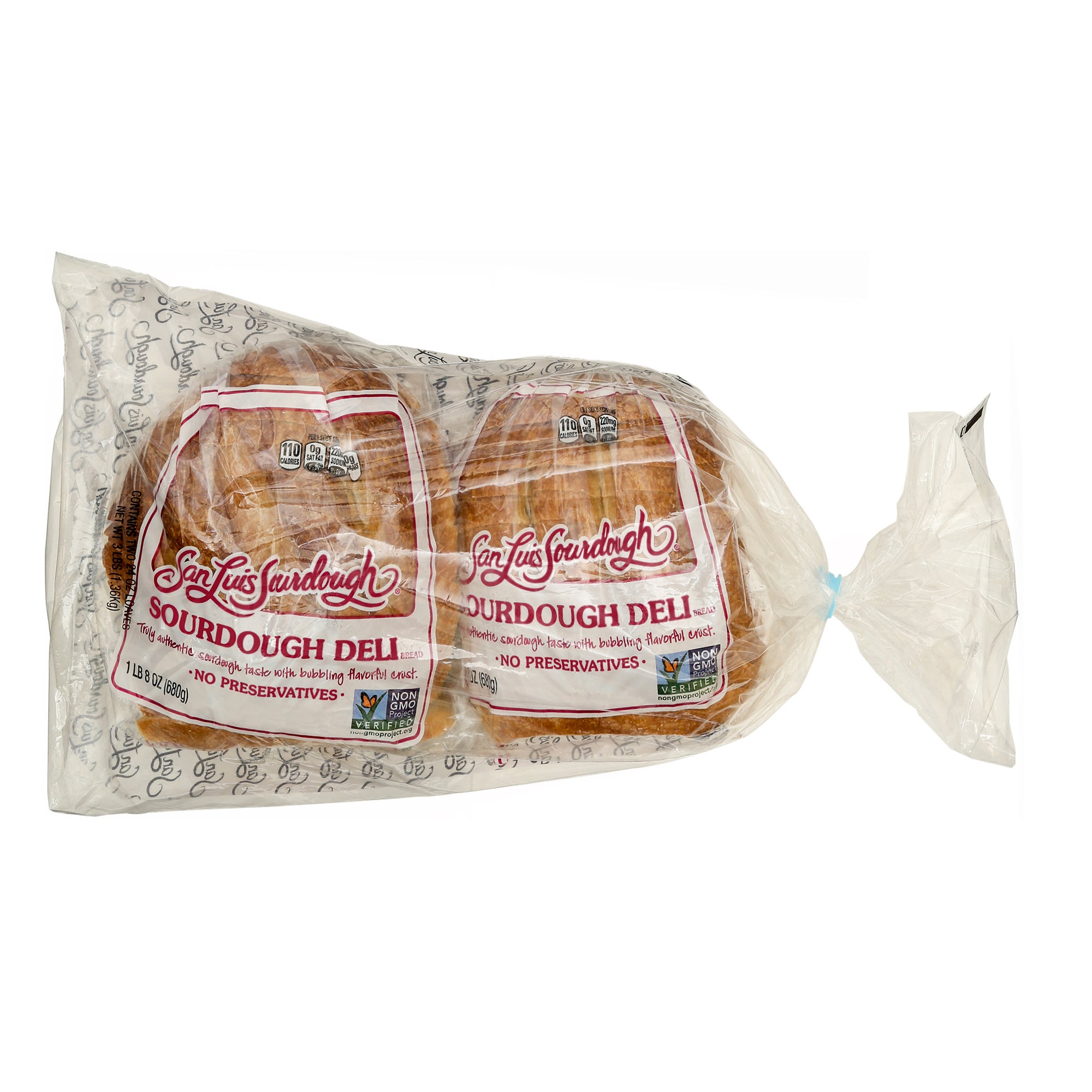 SAN LUIS ARTISAN SLICED SOURDOUGH 2/24 OZ
