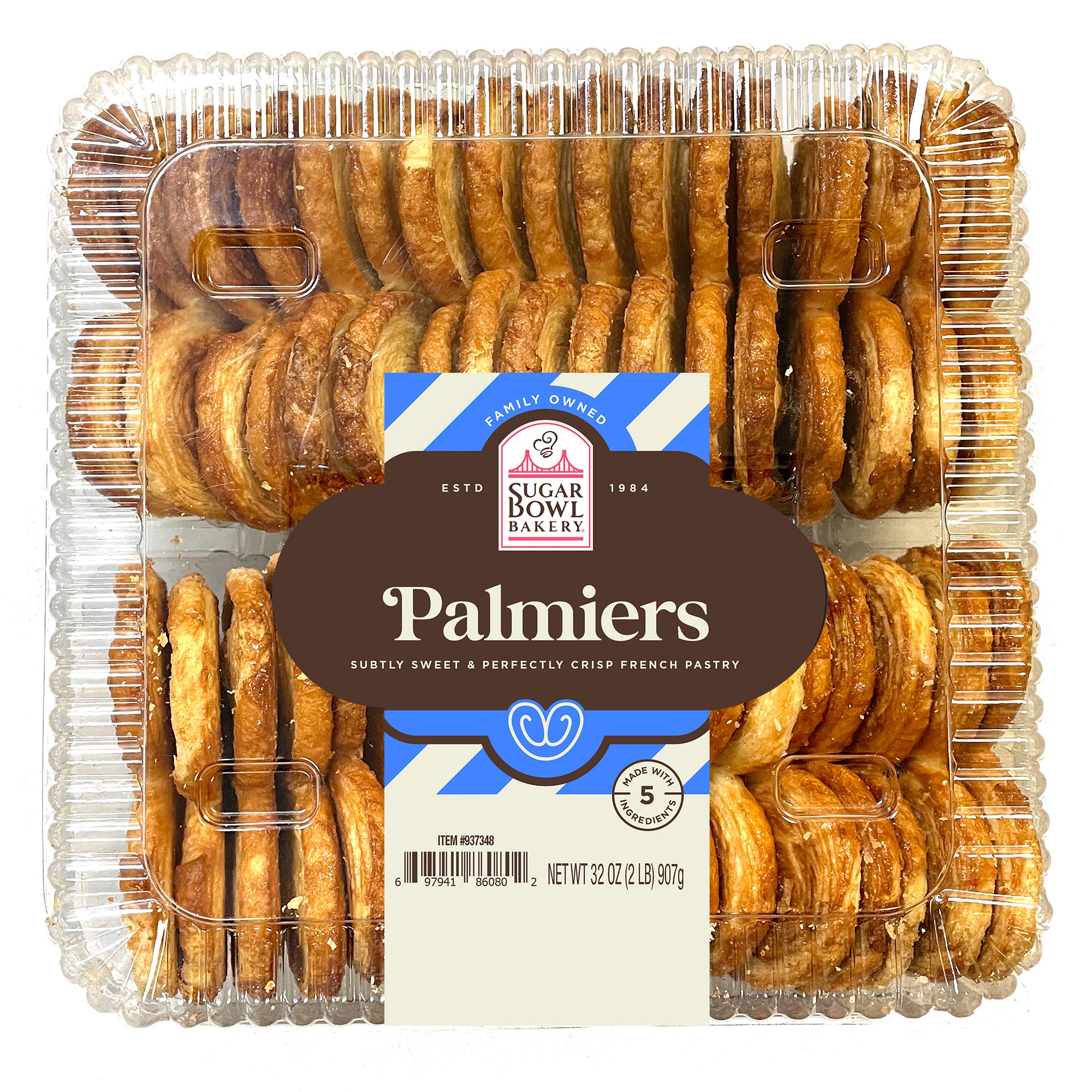SUGAR BOWL BAKERY PALMIERS 32 OZ - Image 1