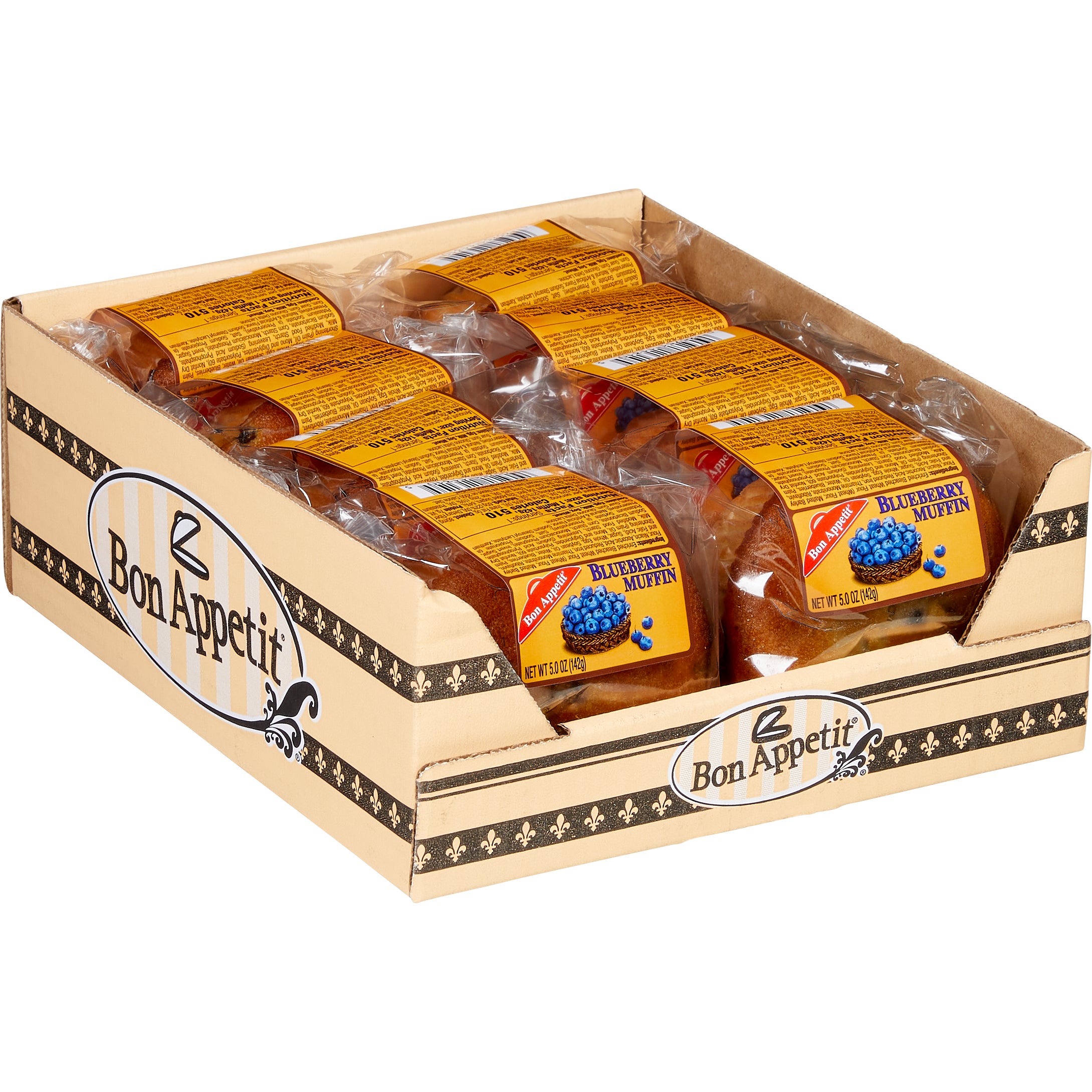 BON APPETIT BLUEBERRY MUFFINS 8 CT - Image 1