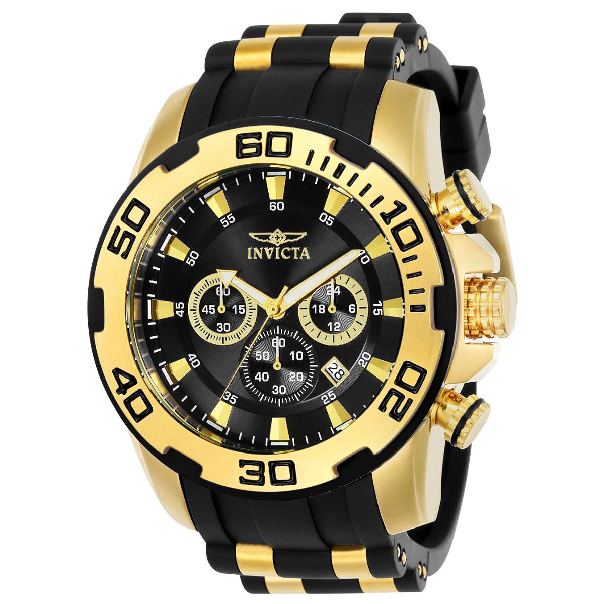 INVICTA PRO DIVER STAINLESS STEEL QUARTZ MEN'S WATCH