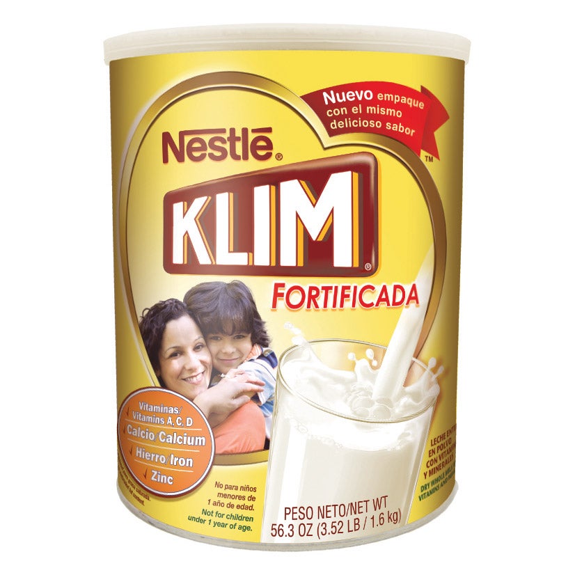 NESTLE KLIM INSTANT MILK 56.32 OZ / 13.25 QT