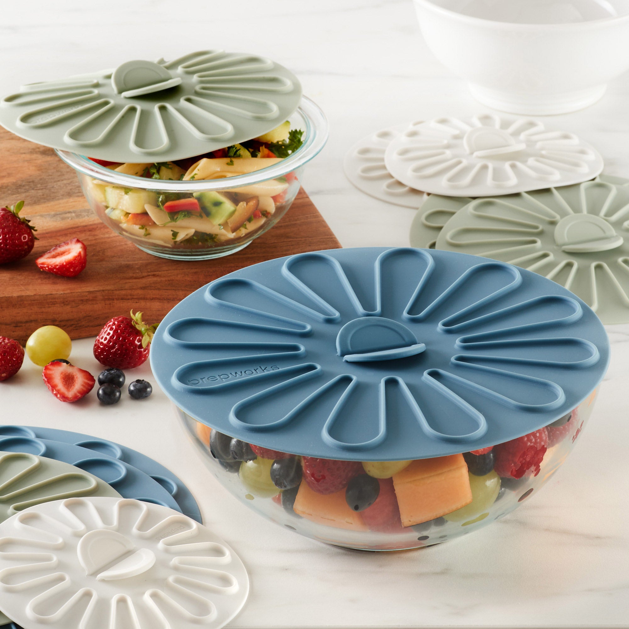 PREPWORKS 10PC MULTI-FUNCTION SILICONE LID SET