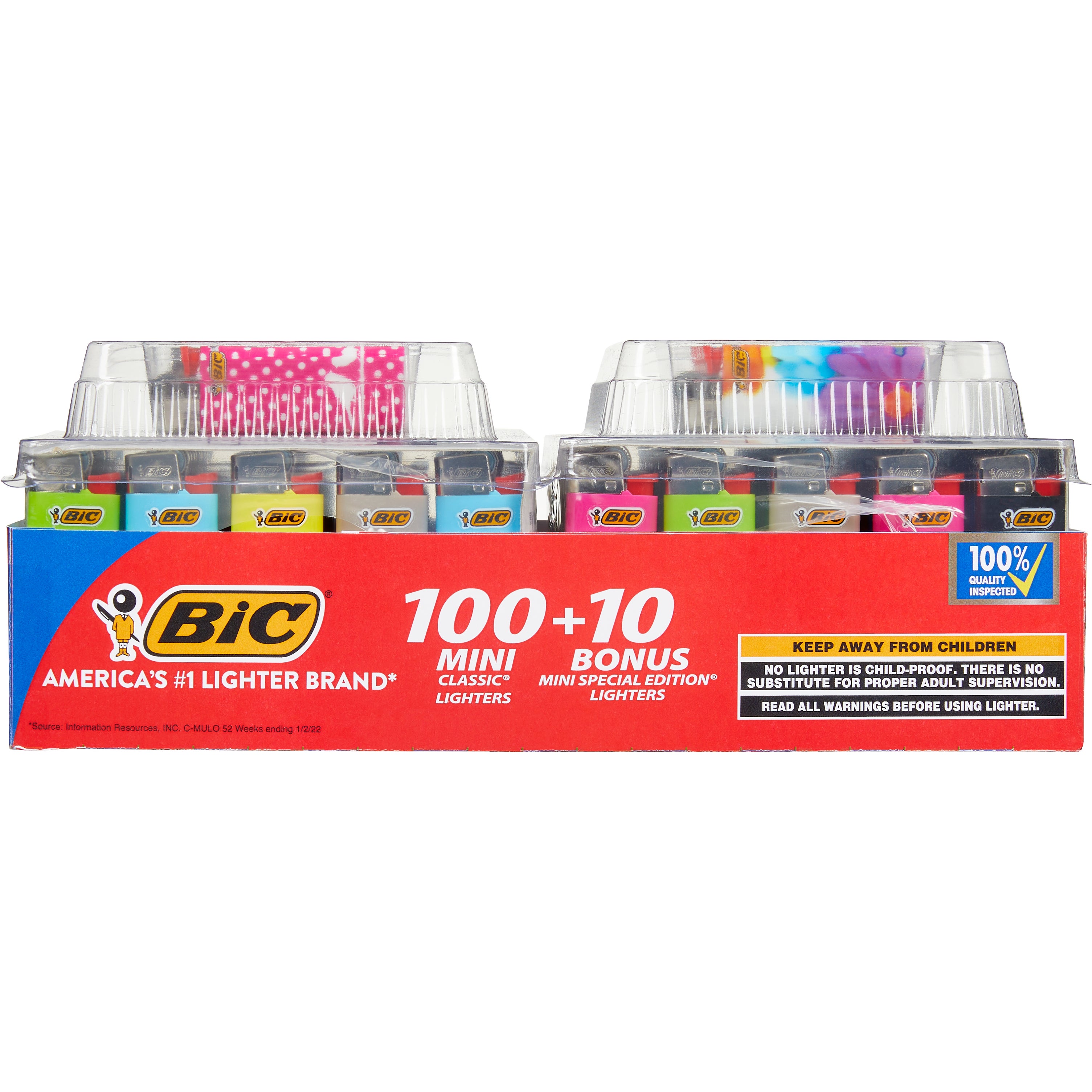 BIC LIGHTERS MINI 100 CT + 10 FREE - Image 1