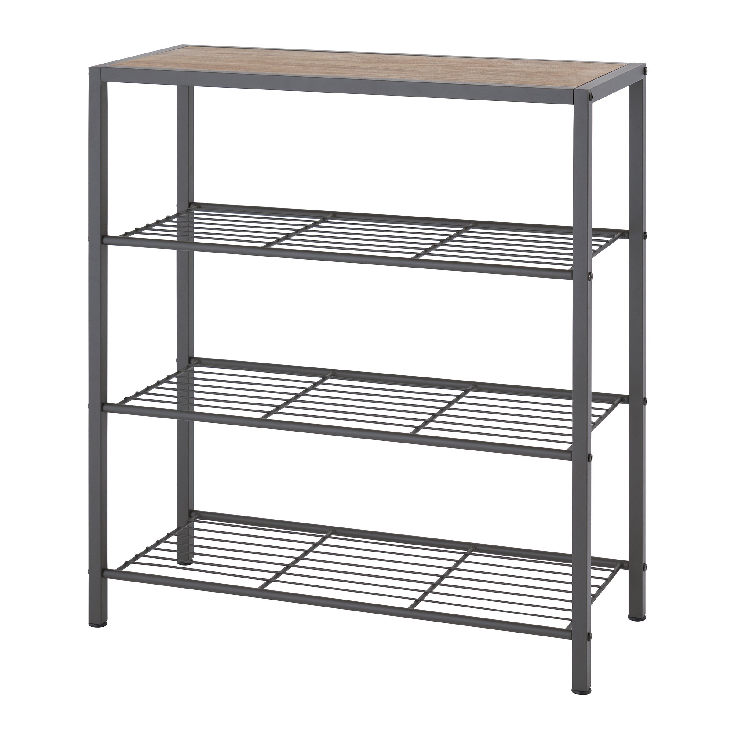 TRINITY 4-TIER CONSOLE TOP SHOE RACK