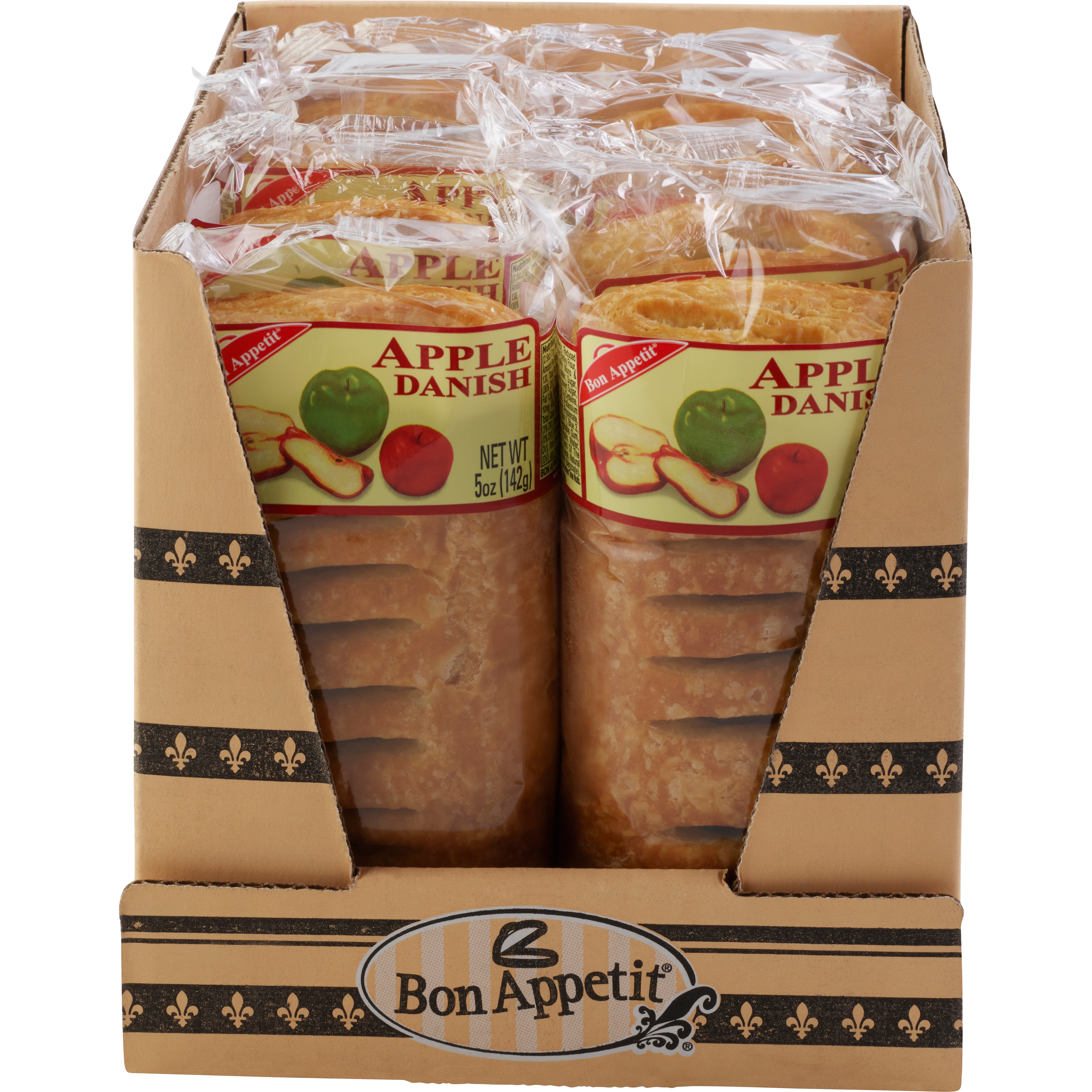 BON APPETIT APPLE DANISH 8 CT - Image 1