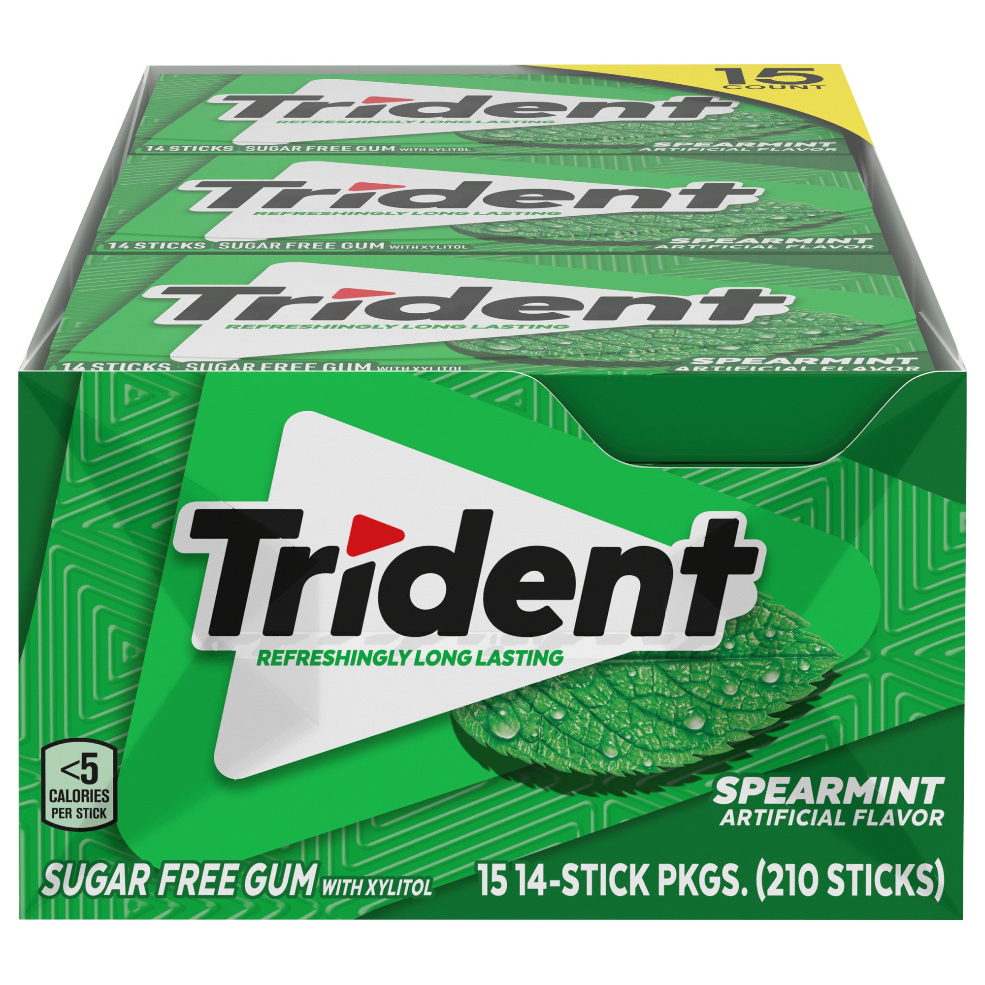 TRIDENT SPEARMINT 15 CT/14 PC - Image 1