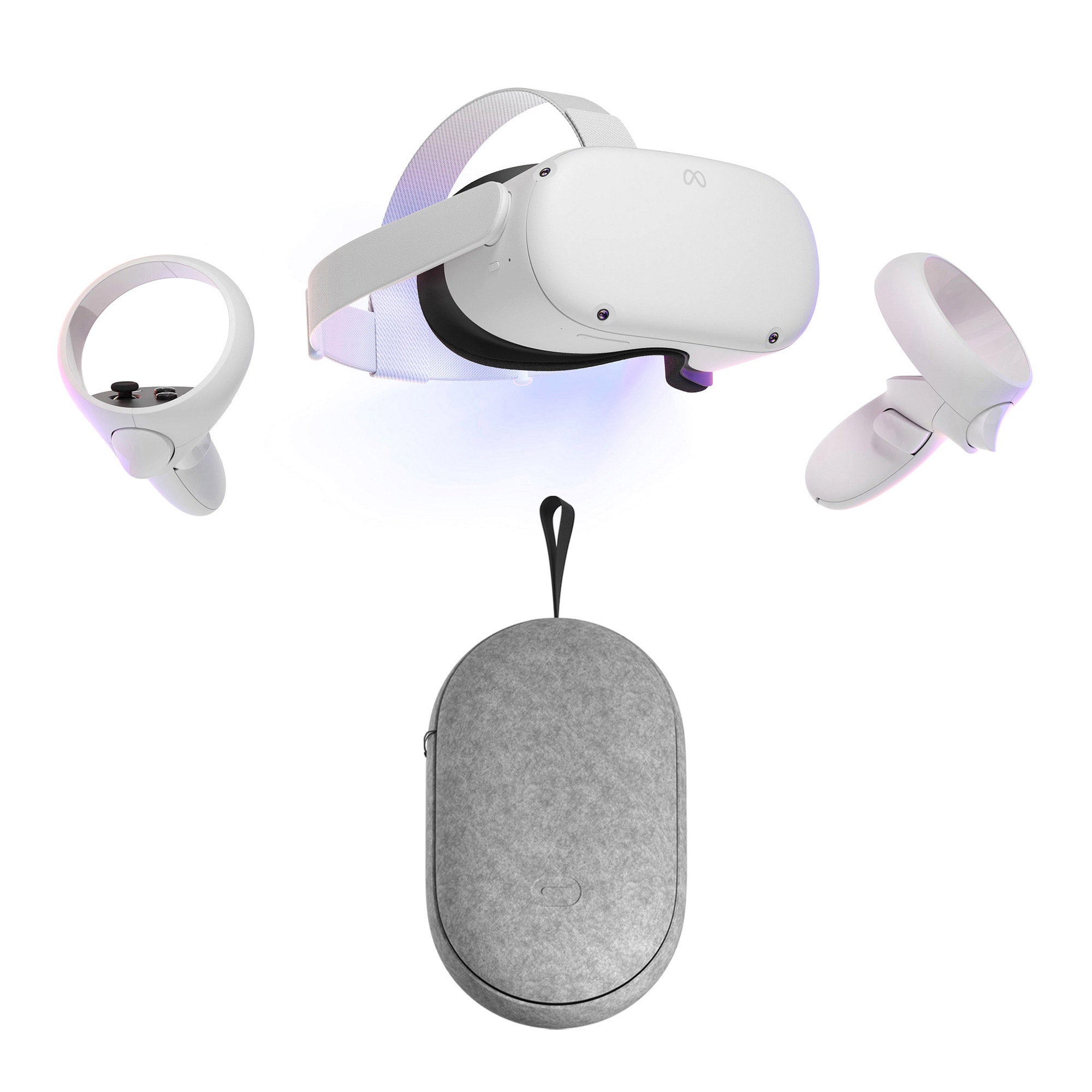 META QUEST 2 HEADSET 256 GB W/ CASE - Image 1