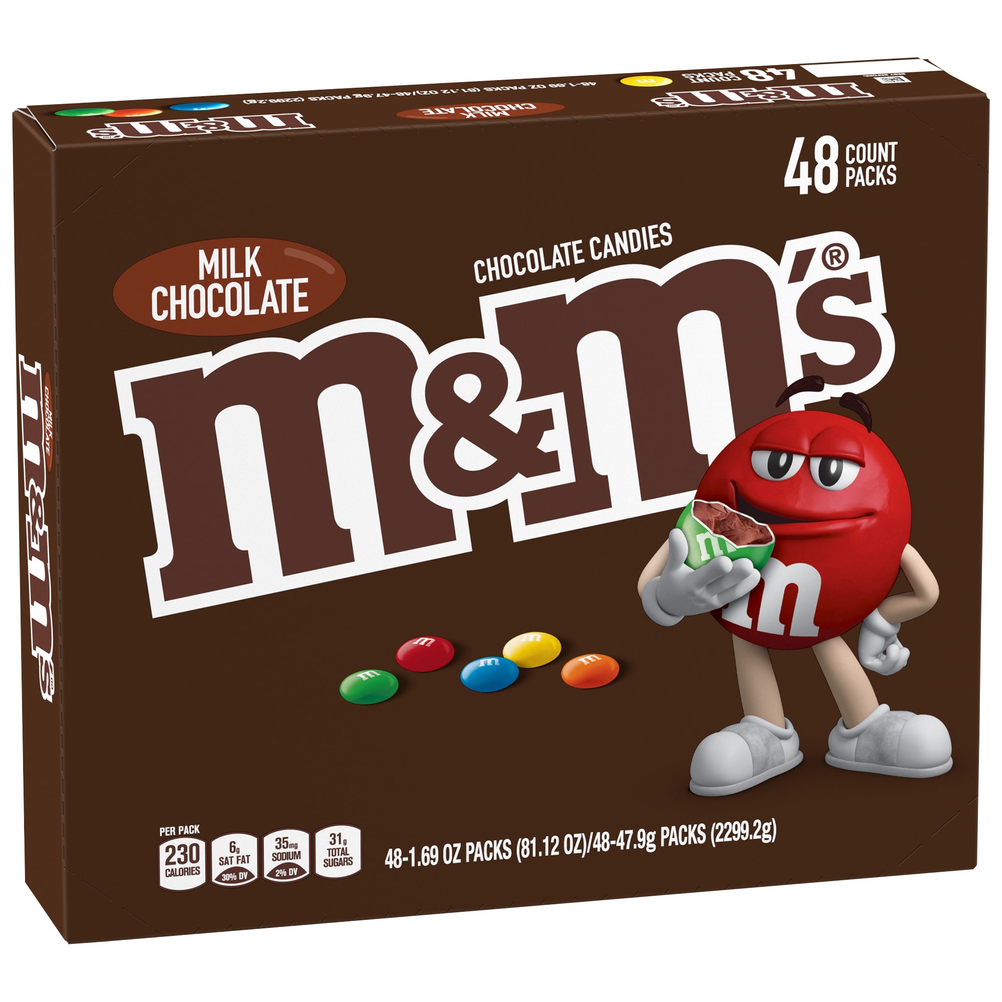 M&M'S MILK CHOCOLATE 48 CT/1.69 OZ - Image 1
