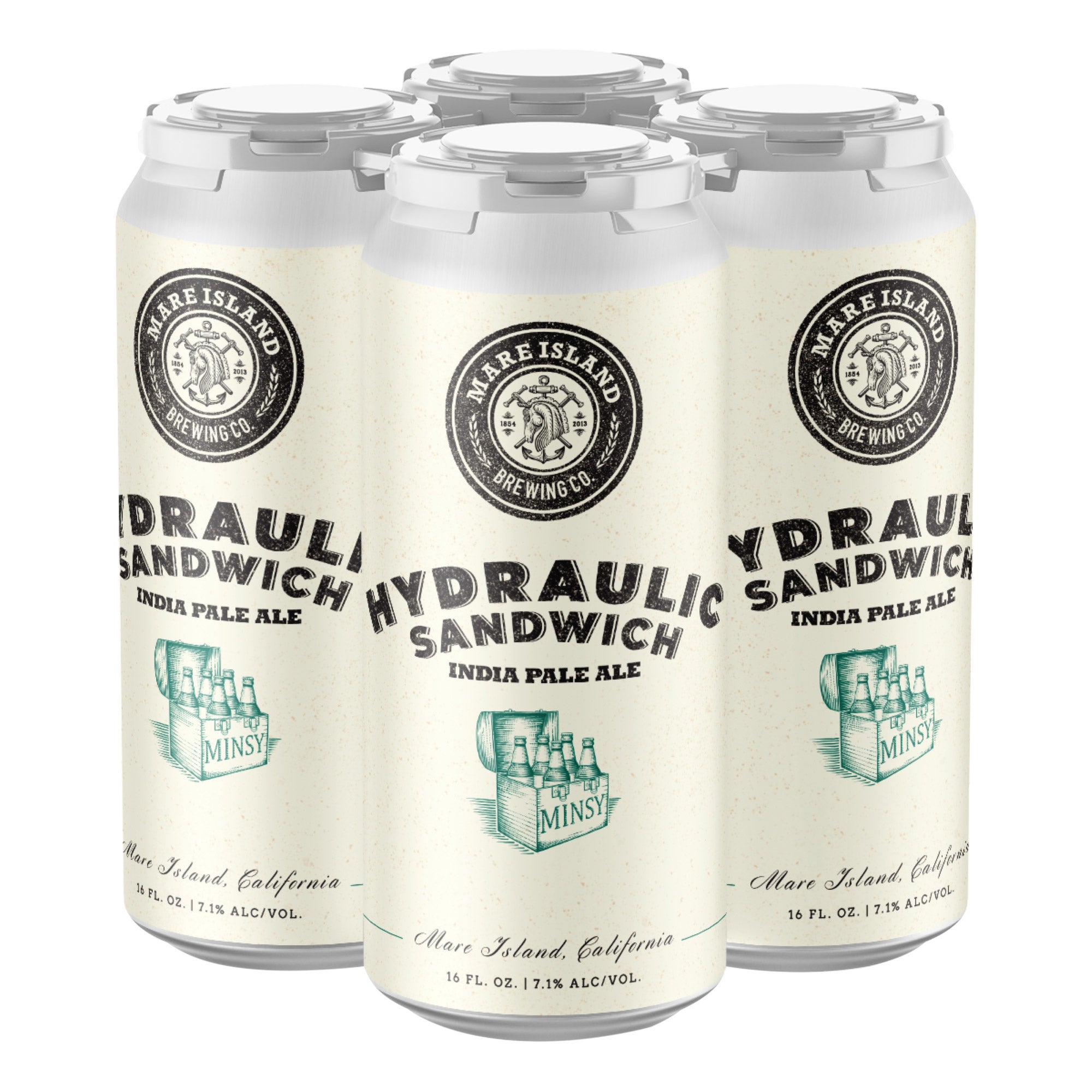 MARE ISLAND BREWING HYDRAULIC SANDWICH IPA VALLEJO 4/16 OZ CANS