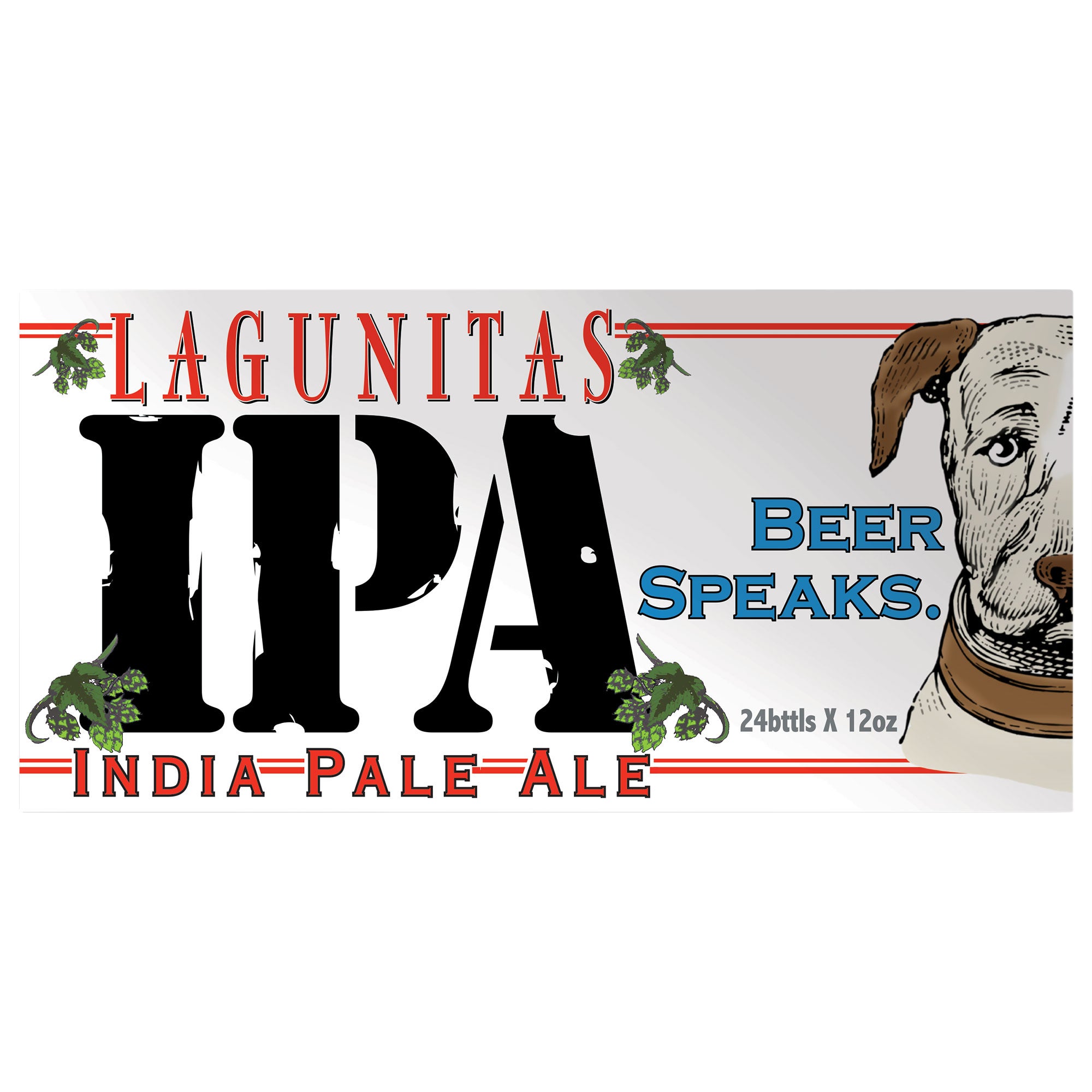 LAGUNITAS BREWING INDIA PALE ALE 24/12 OZ BOTTLES