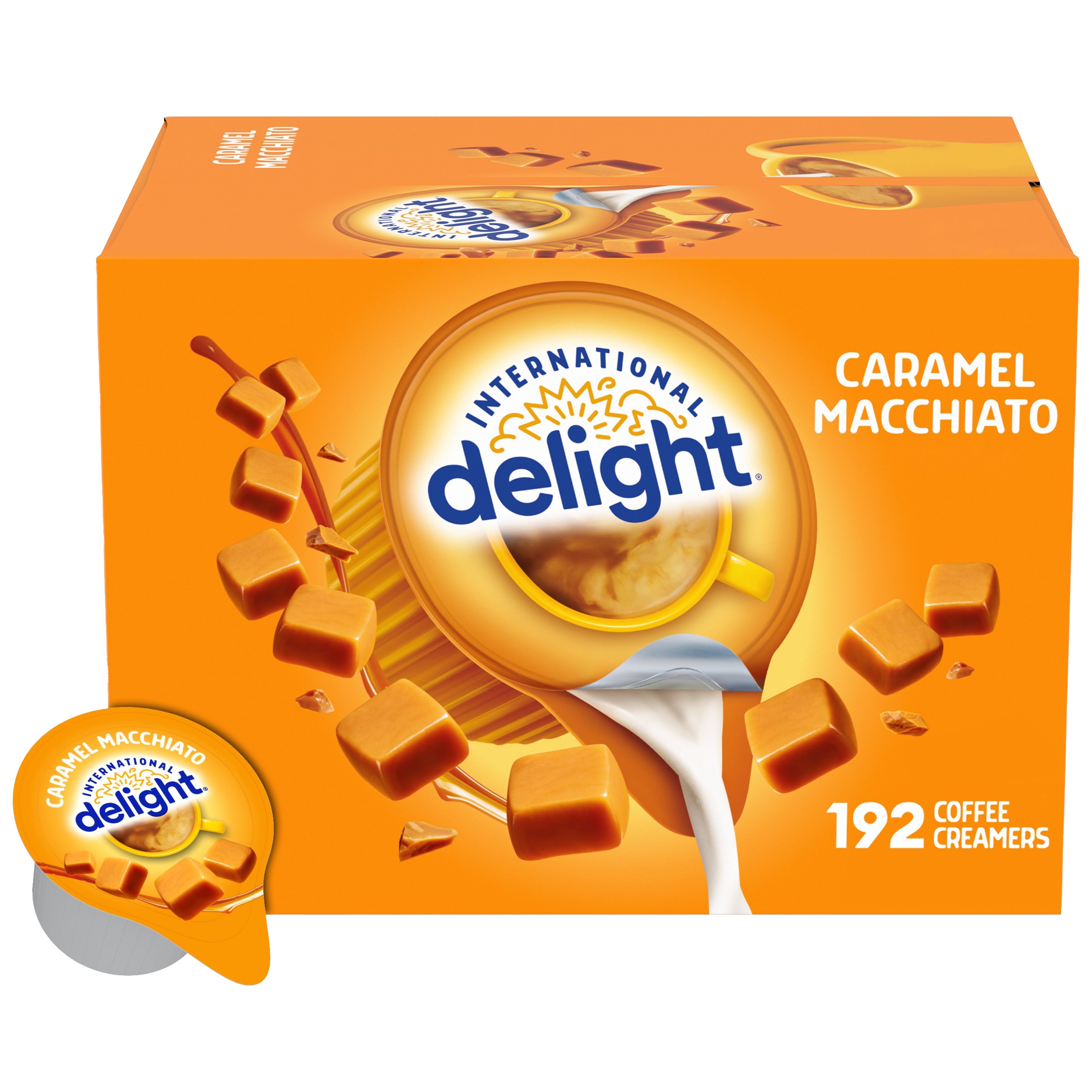 INTERNATIONAL DELIGHT CARAMEL MACCHIATO 192 CT