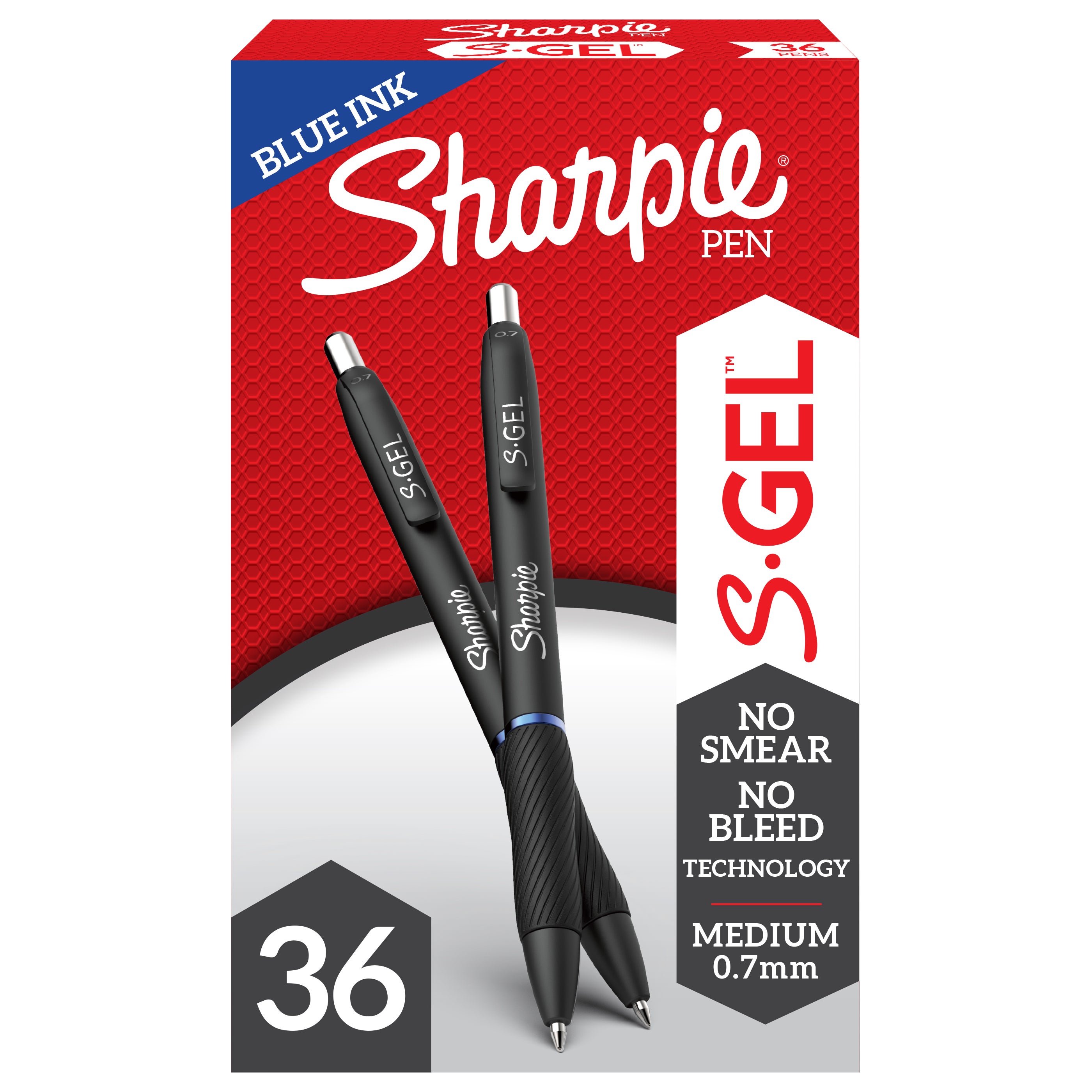 SHARPIE S-GEL RT PENS SAN2096176 36CT BLUE - Image 1