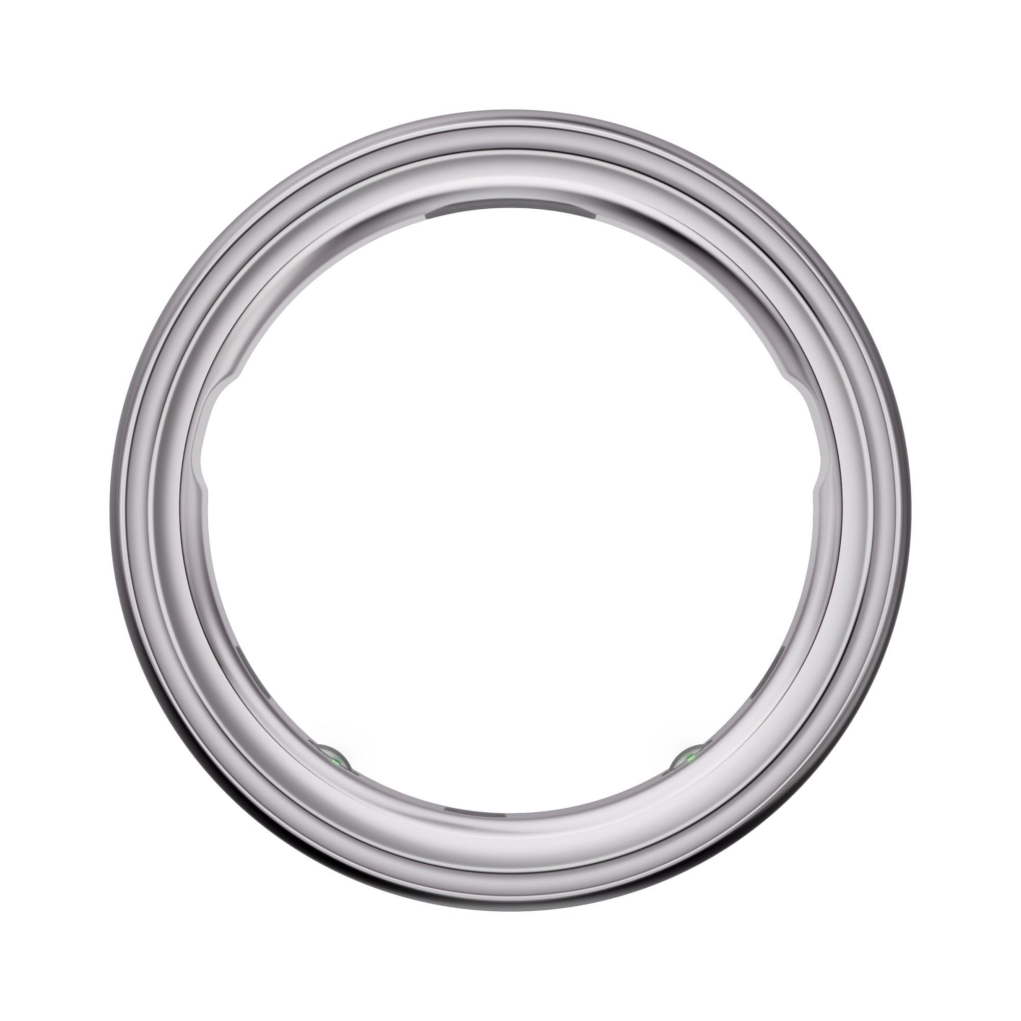 OURA RING 4 SILVER SIZE 9 SMART RING +2 CHARGERS - Image 1