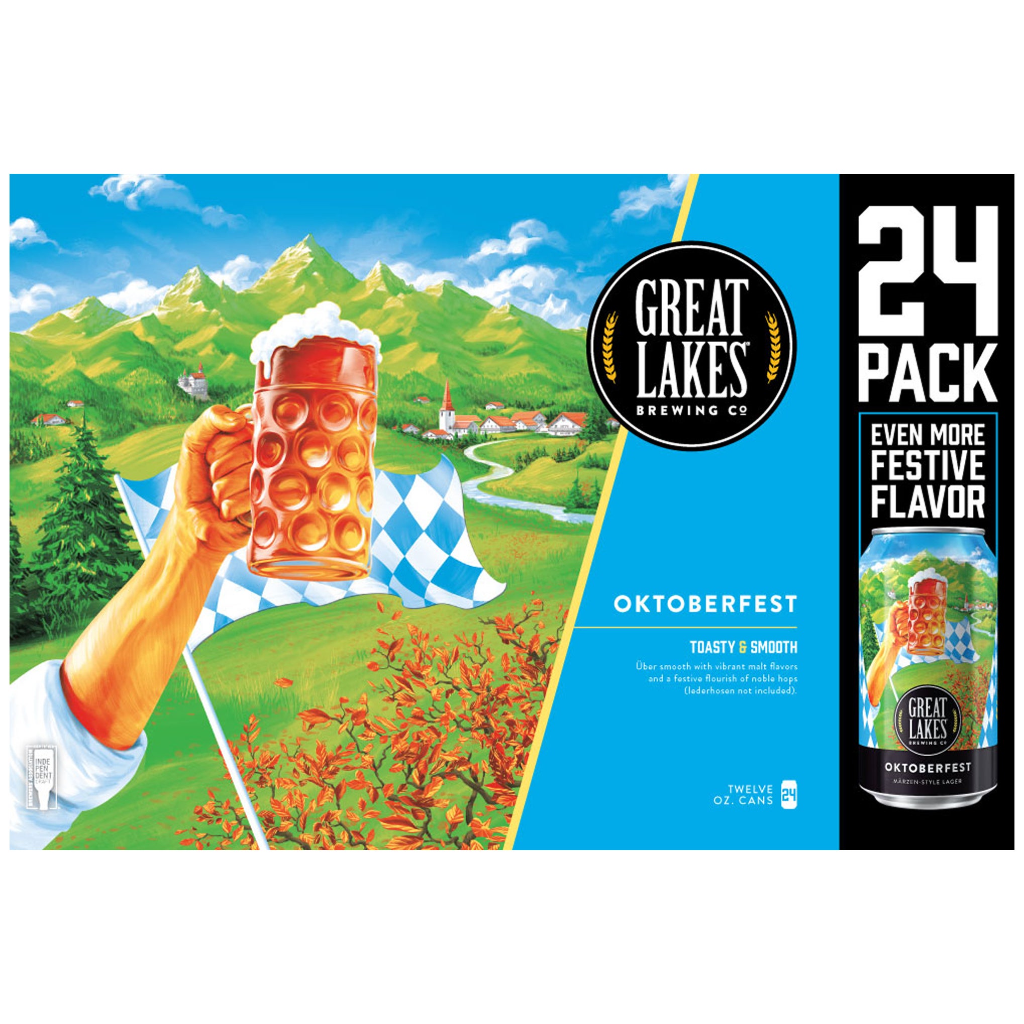 GREAT LAKES BREWING CO OKTOBERFEST 24/12OZ CANS