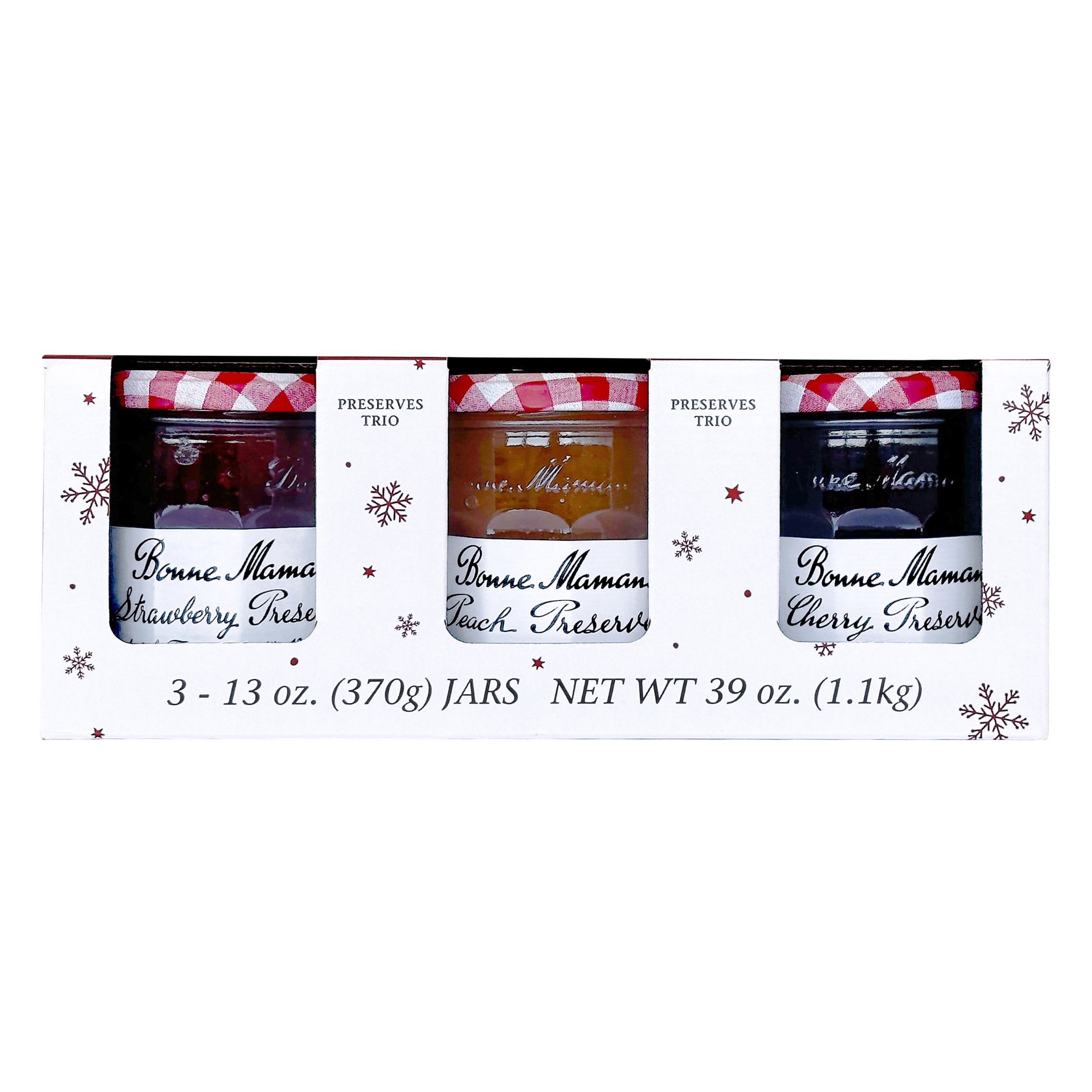 BONNE MAMAN PRESERVE TRIO VARIETY 3/13 OZ