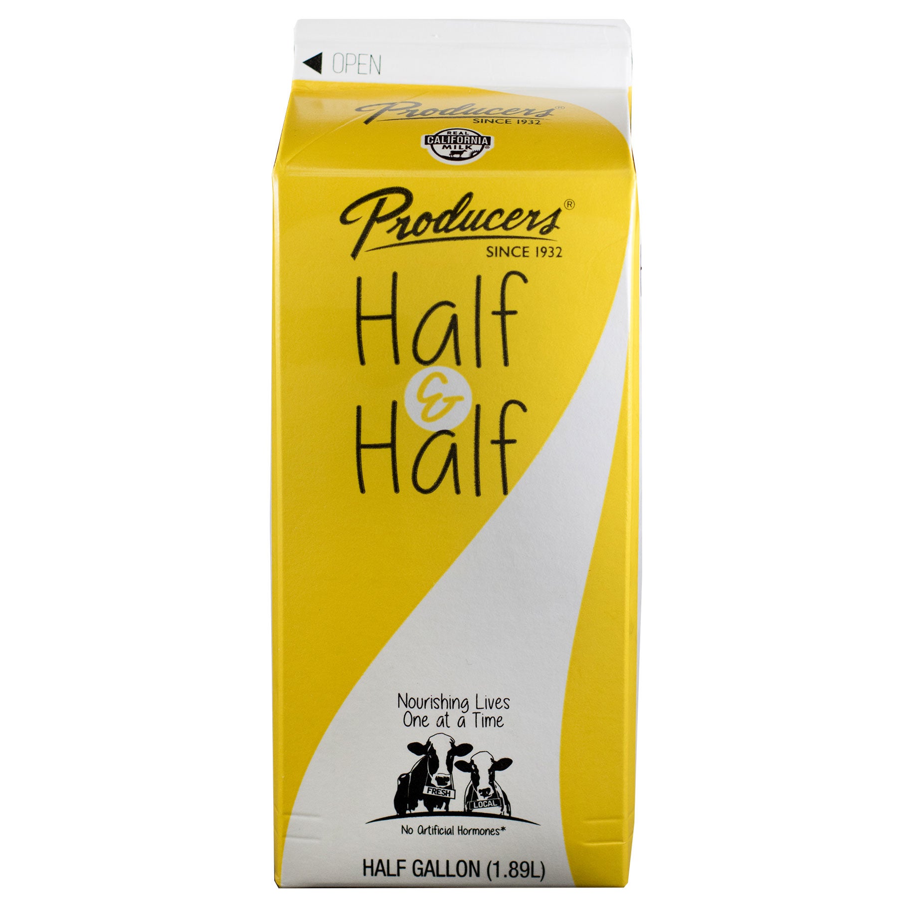 PRODUCERS HALF & HALF 64 OUNCES