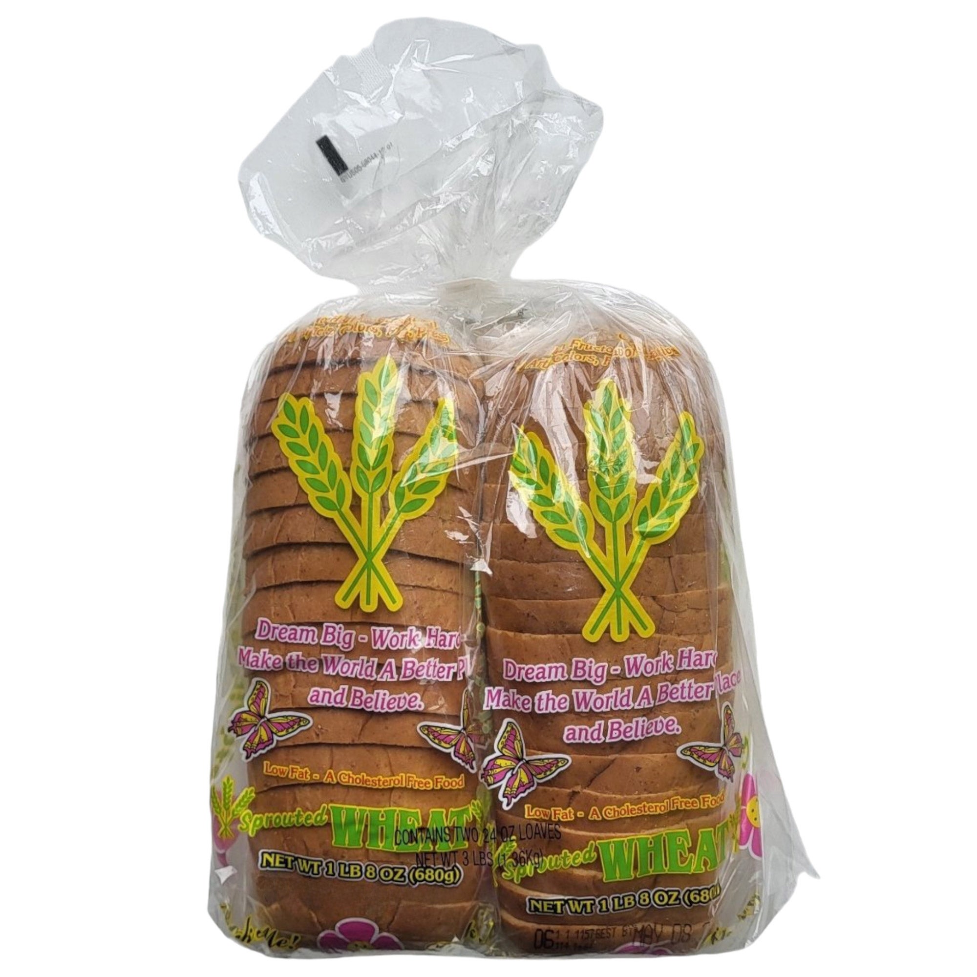 GRANNY'S DELIGHT SPROUTED WHEAT BREAD 2/24 OZ