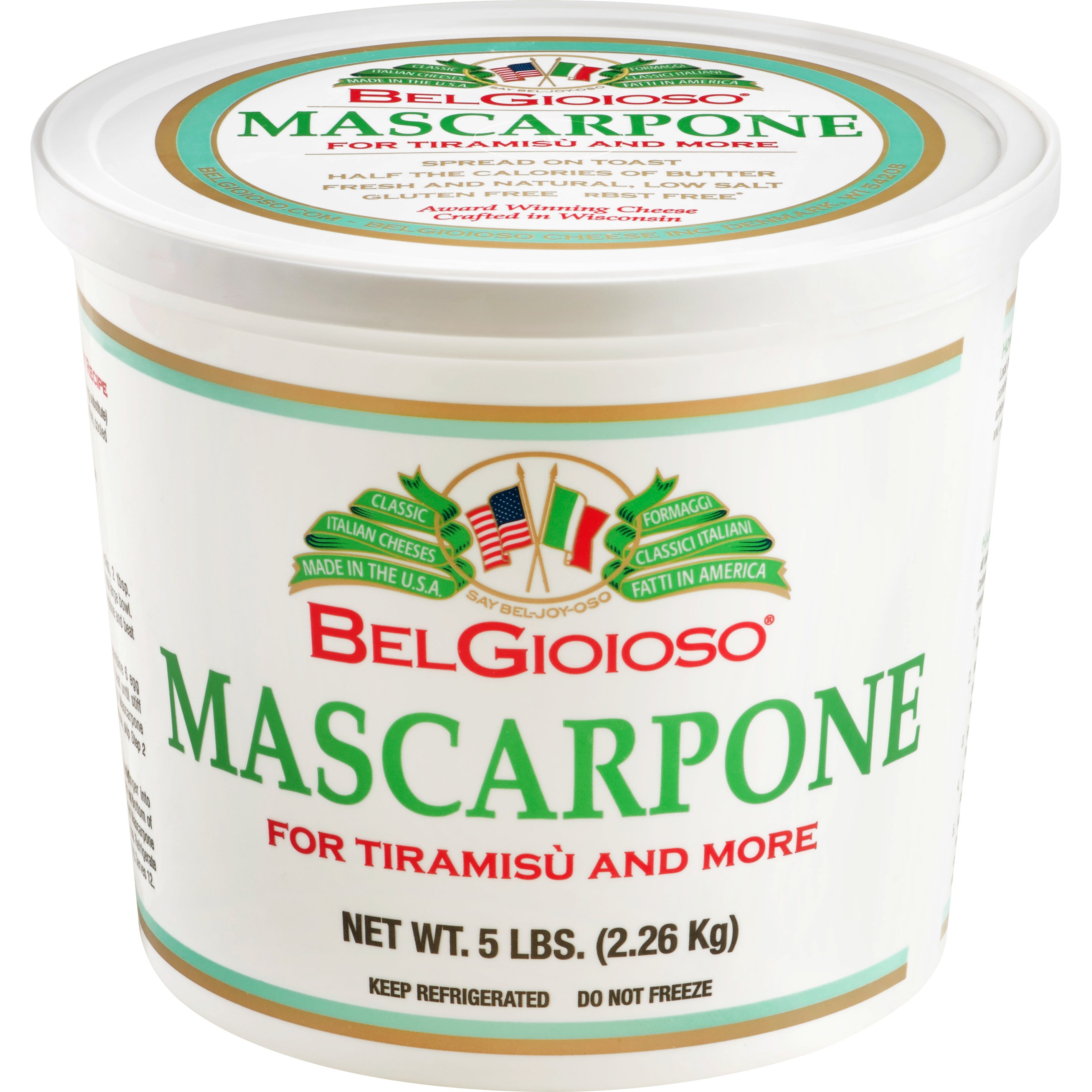 BELGIOIOSO FRESH MASCARPONE 5 LBS