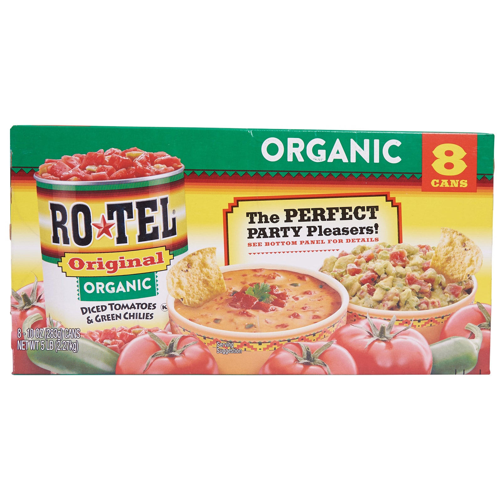 ROTEL ORGANIC TOMATOES & CHILIES 8/10 OZ