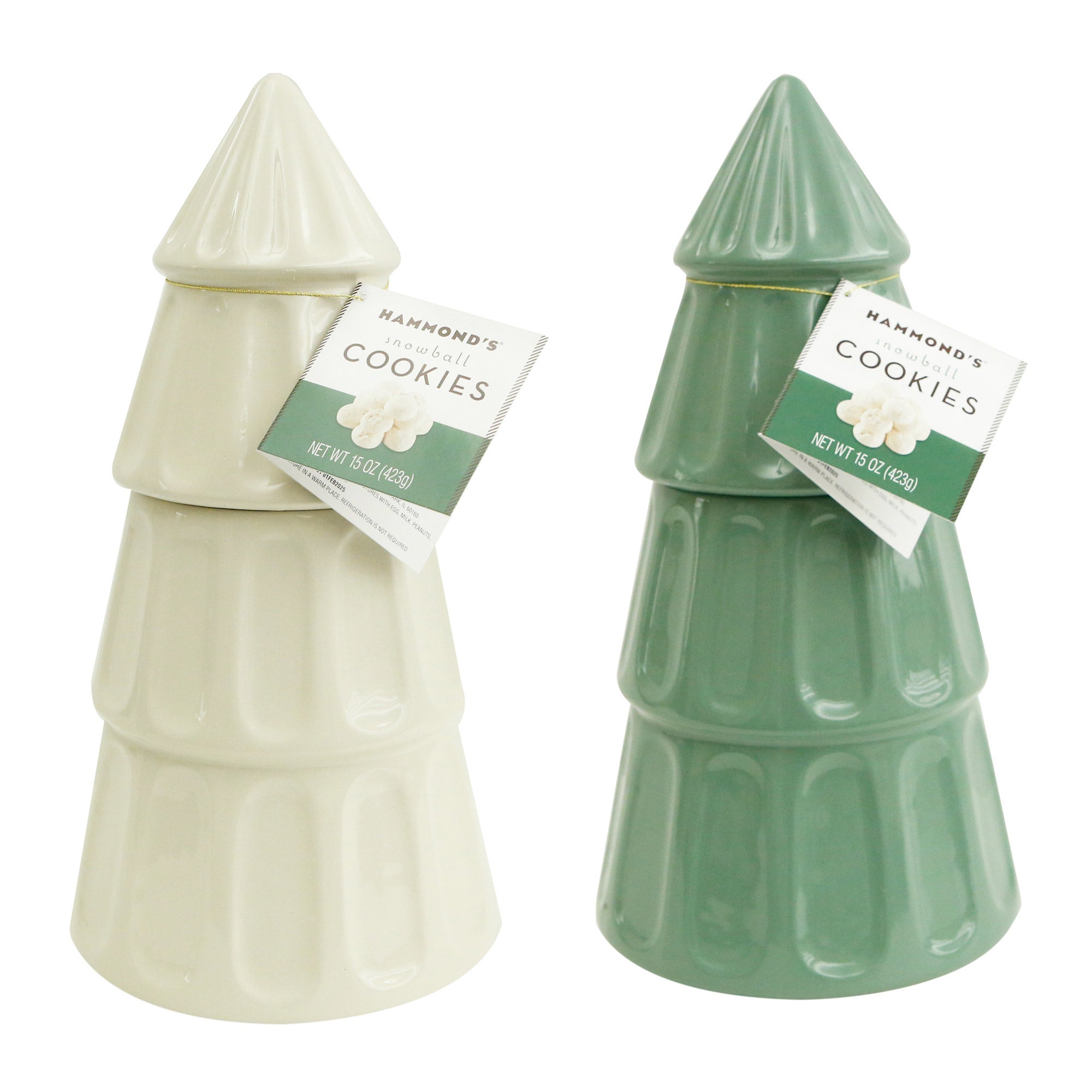 DESIGNPAC WINTER TREE COOKIE JAR 15 OZ - Image 1