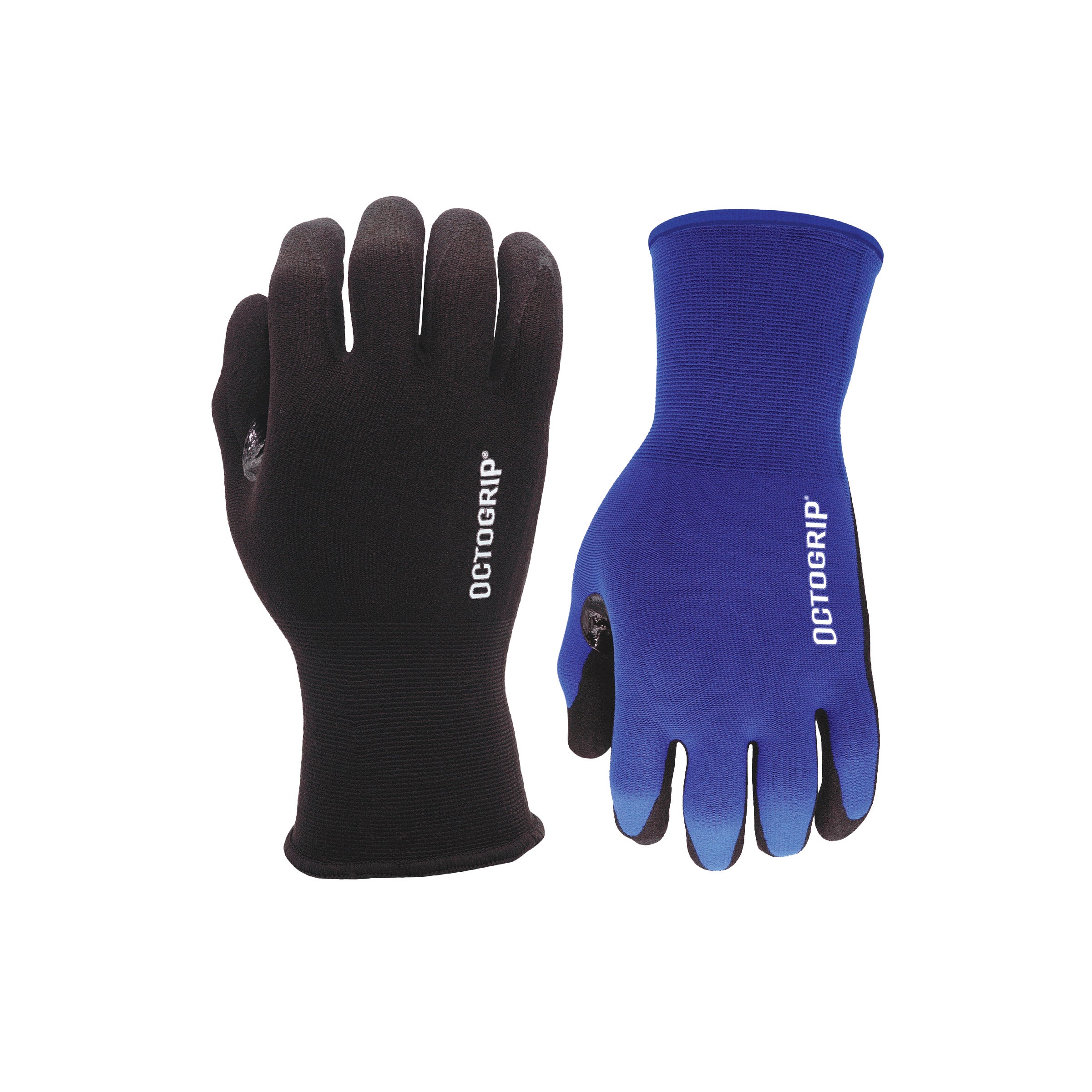 OCTOGRIP 18 GAUGE NITRILE COATED WORK GLOVES 6PK